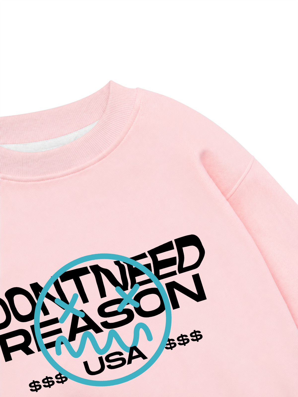 Áo Sweater Nỉ Hai Da USA Dont Need Reason