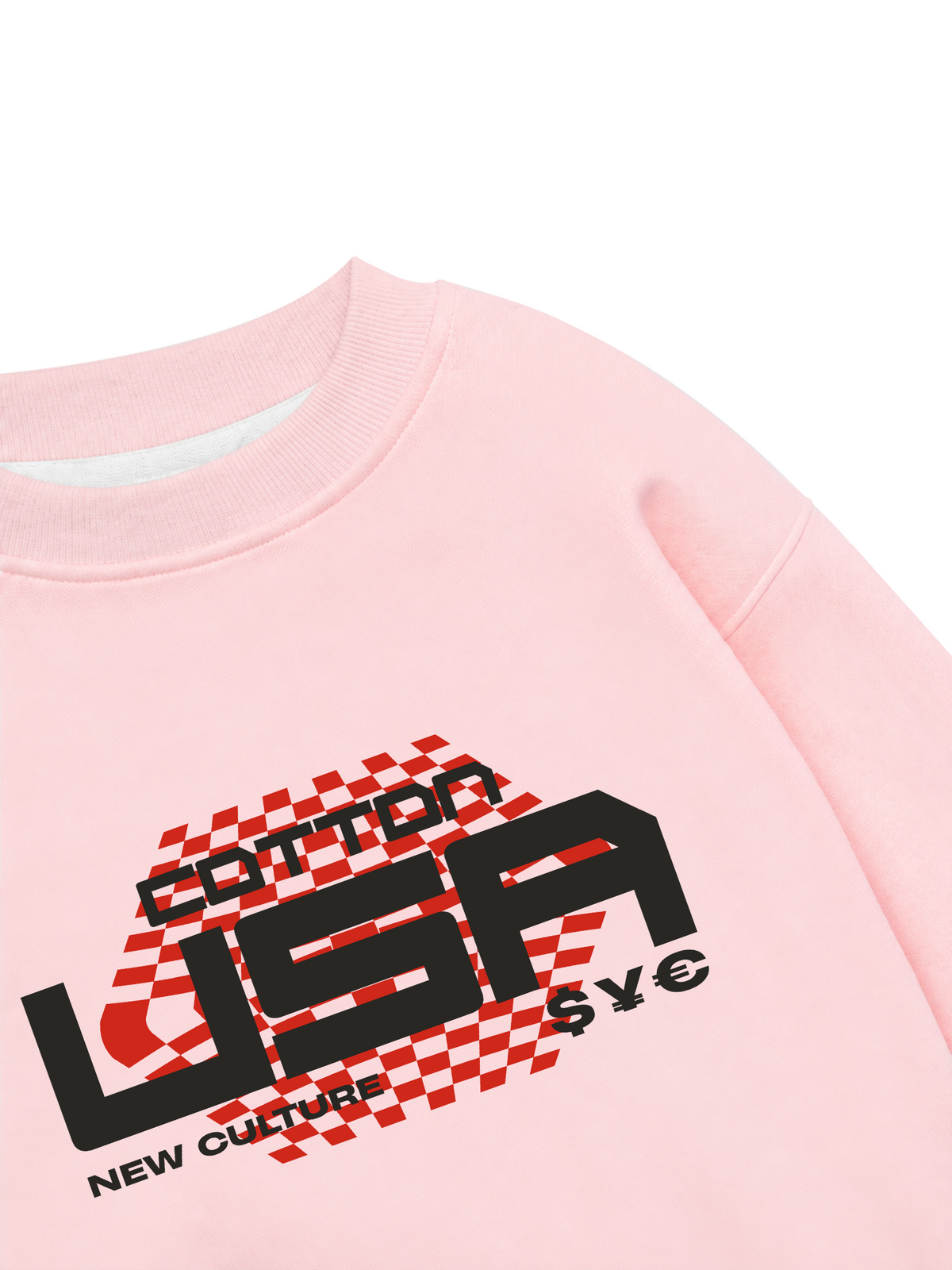 Áo Sweater Nỉ Hai Da USA New Culture