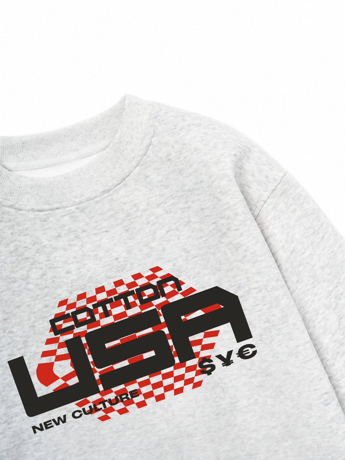 Áo Sweater Nỉ Hai Da USA New Culture
