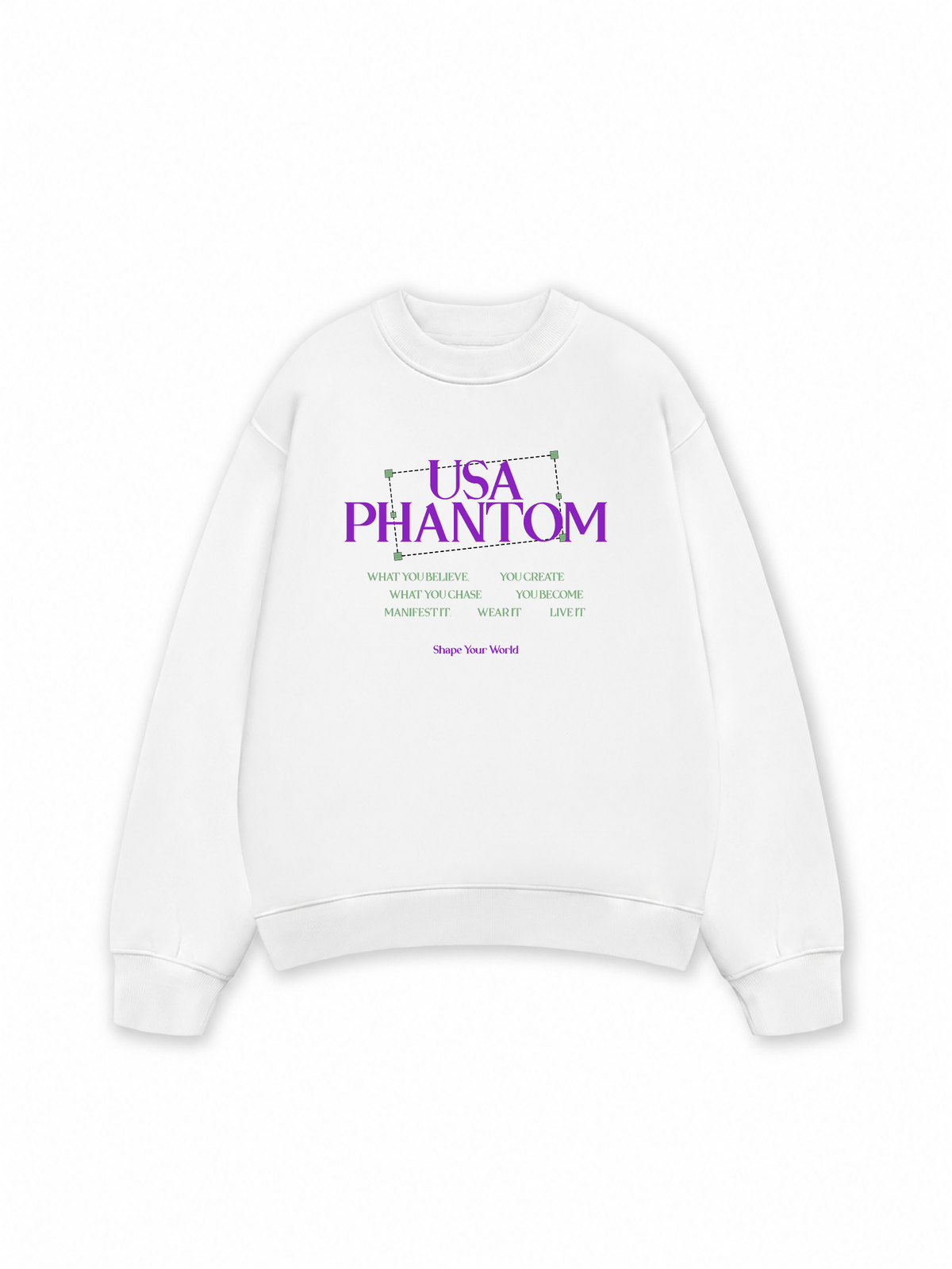 Áo Sweater Nỉ Hai Da USA Phantom Chase