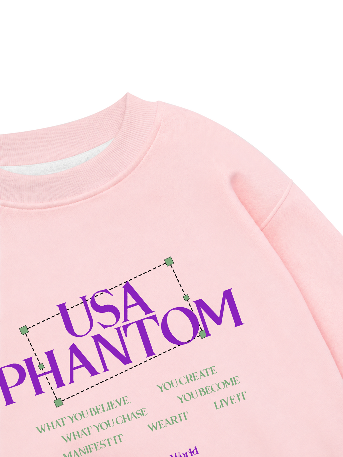Áo Sweater Nỉ Hai Da USA Phantom Chase