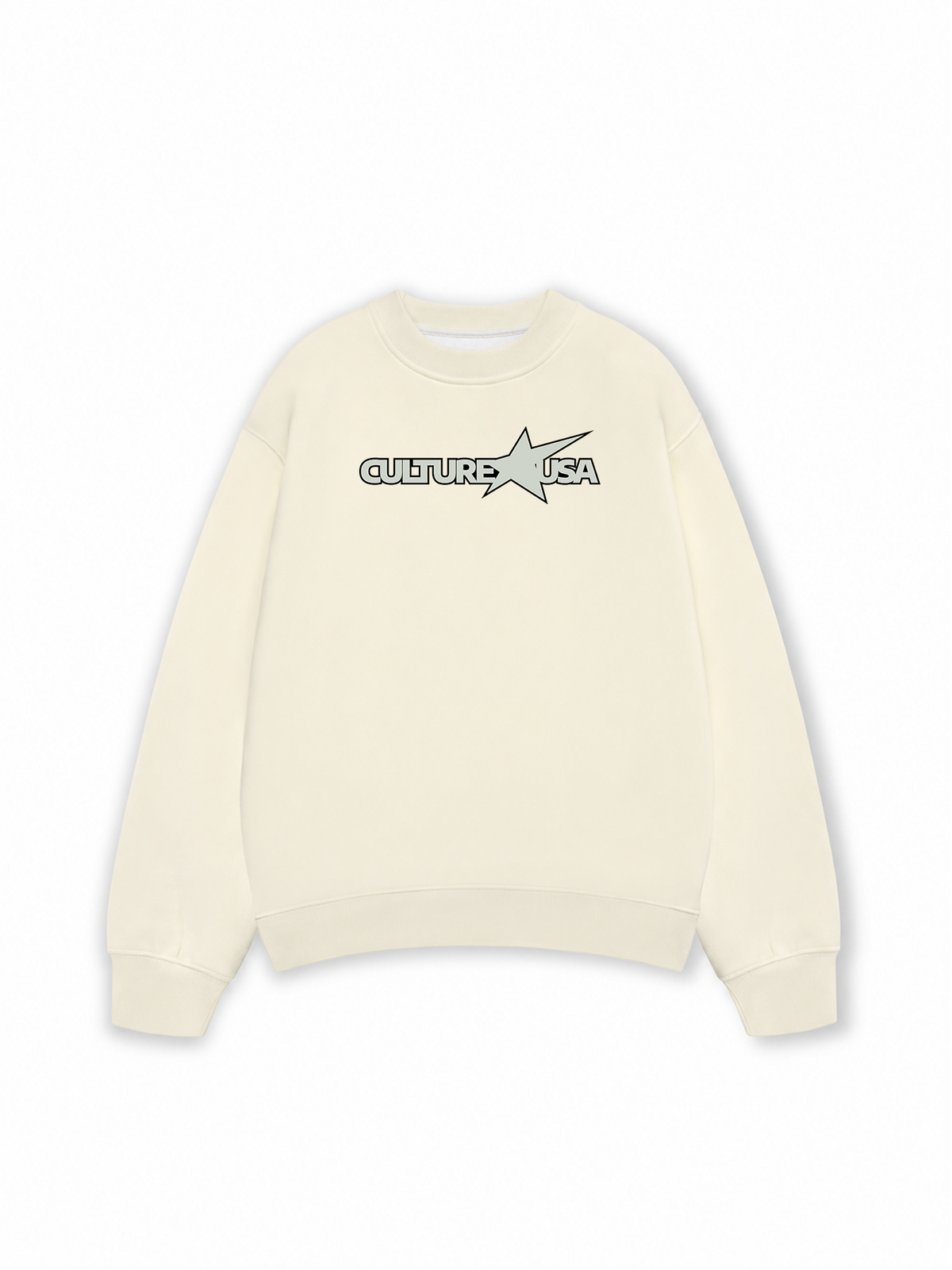 Áo Sweater Nỉ Hai Da USA Culture Star