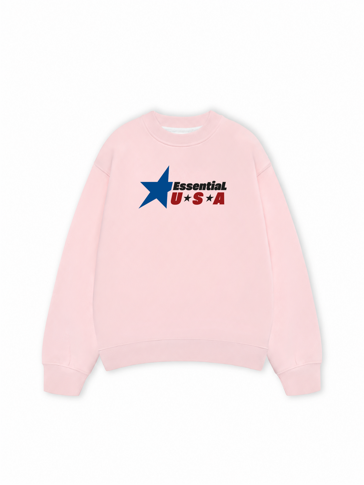 Áo Sweater Nỉ Hai Da USA Essential Prime