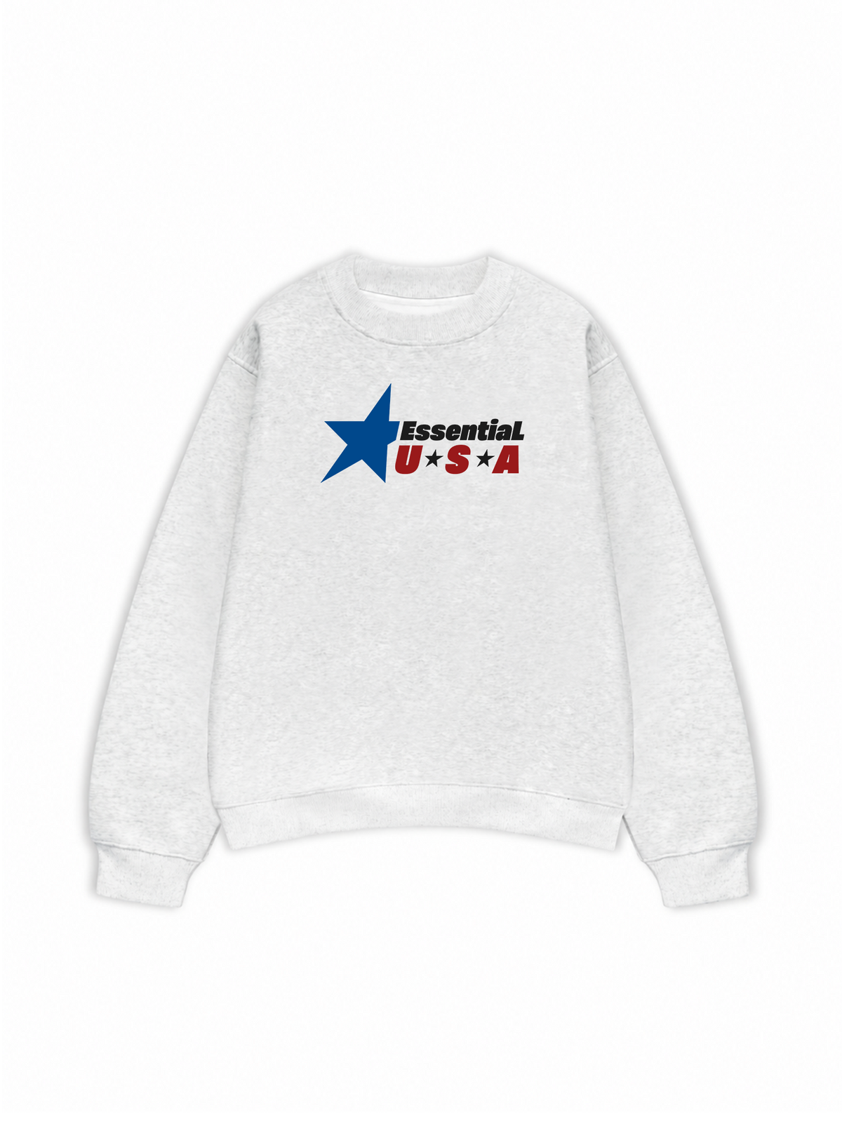 Áo Sweater Nỉ Hai Da USA Essential Prime