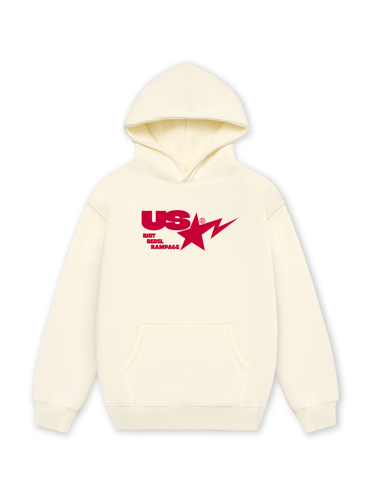 Áo Hoodie Nỉ Hai Da USA Riot Rebel Rampage