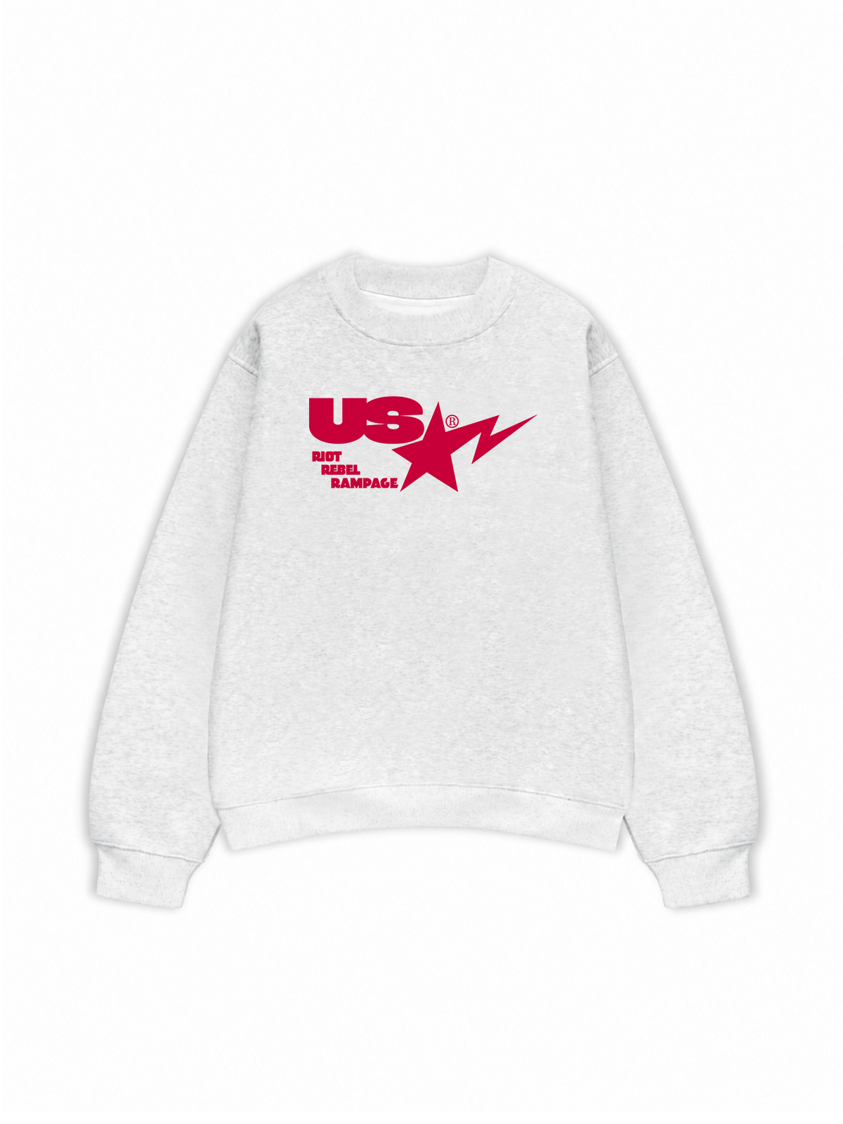 Áo Sweater Nỉ Hai Da USA Riot Rebel Rampage