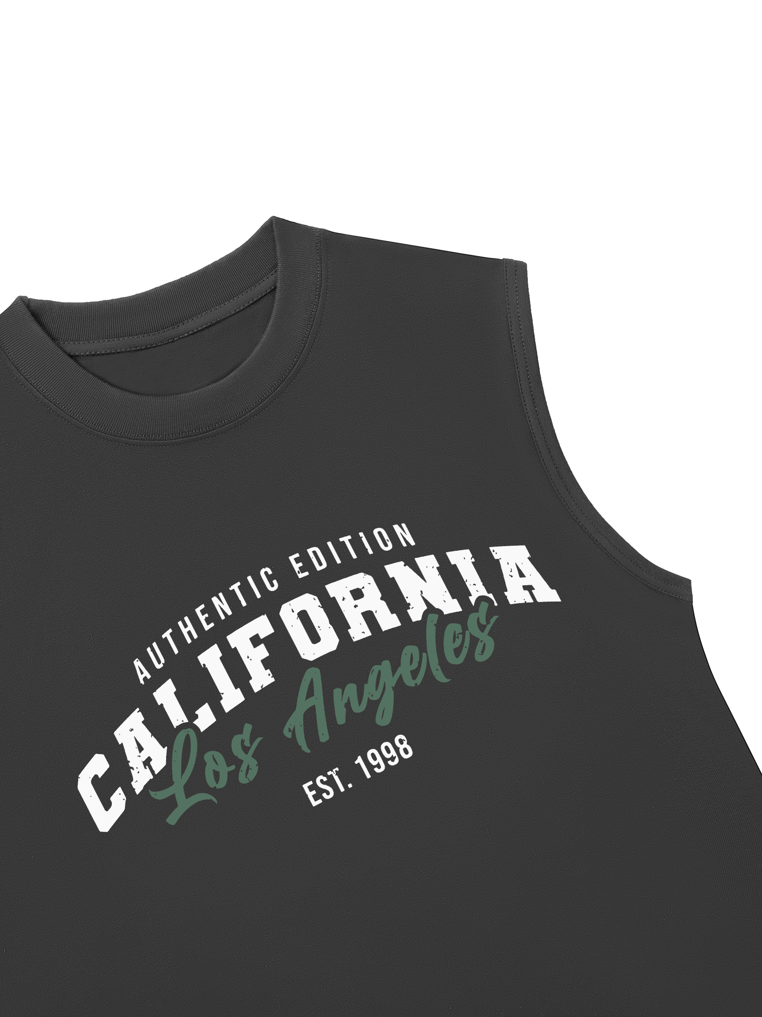 Áo Ba Lỗ Relaxed Fit City California Authentic Edition