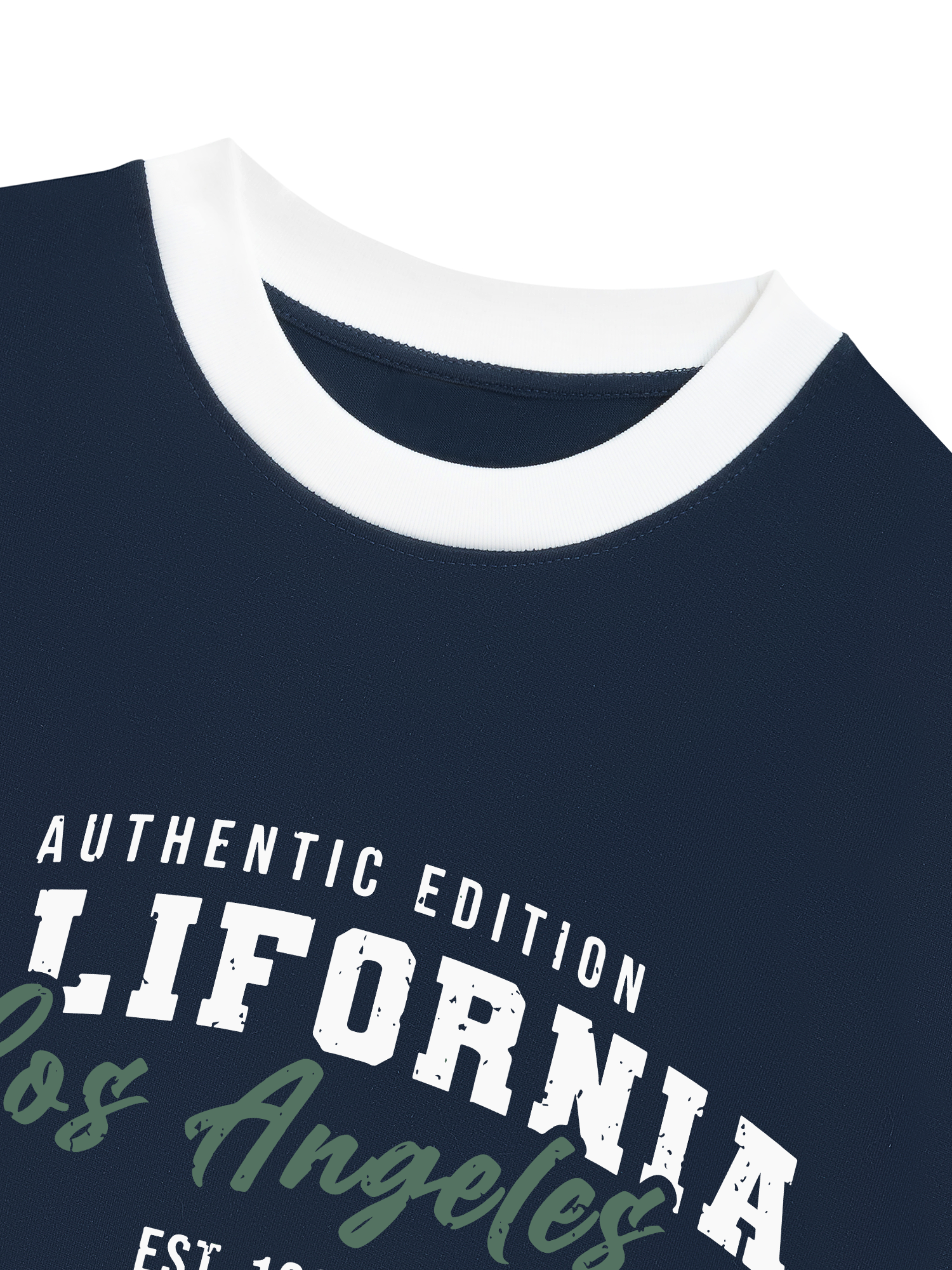 Áo Thun Ringer Relaxed Fit City California Authentic Edition