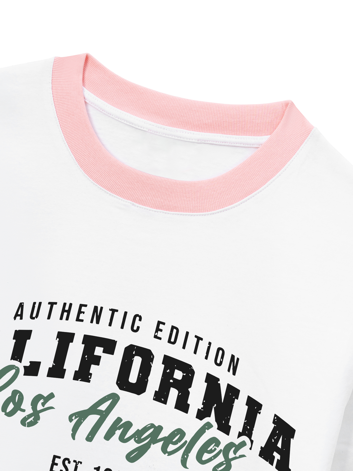 Áo Thun Ringer Relaxed Fit City California Authentic Edition