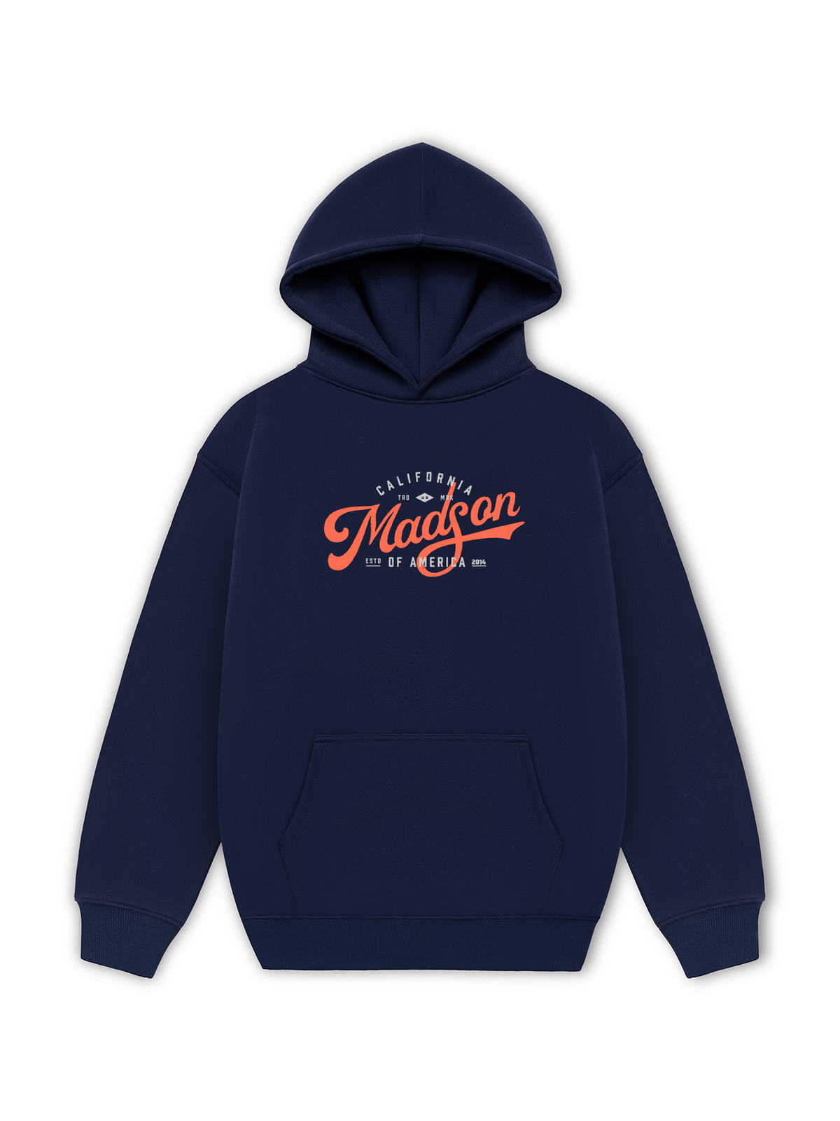 Áo Hoodie Nỉ Hai Da City Madson California