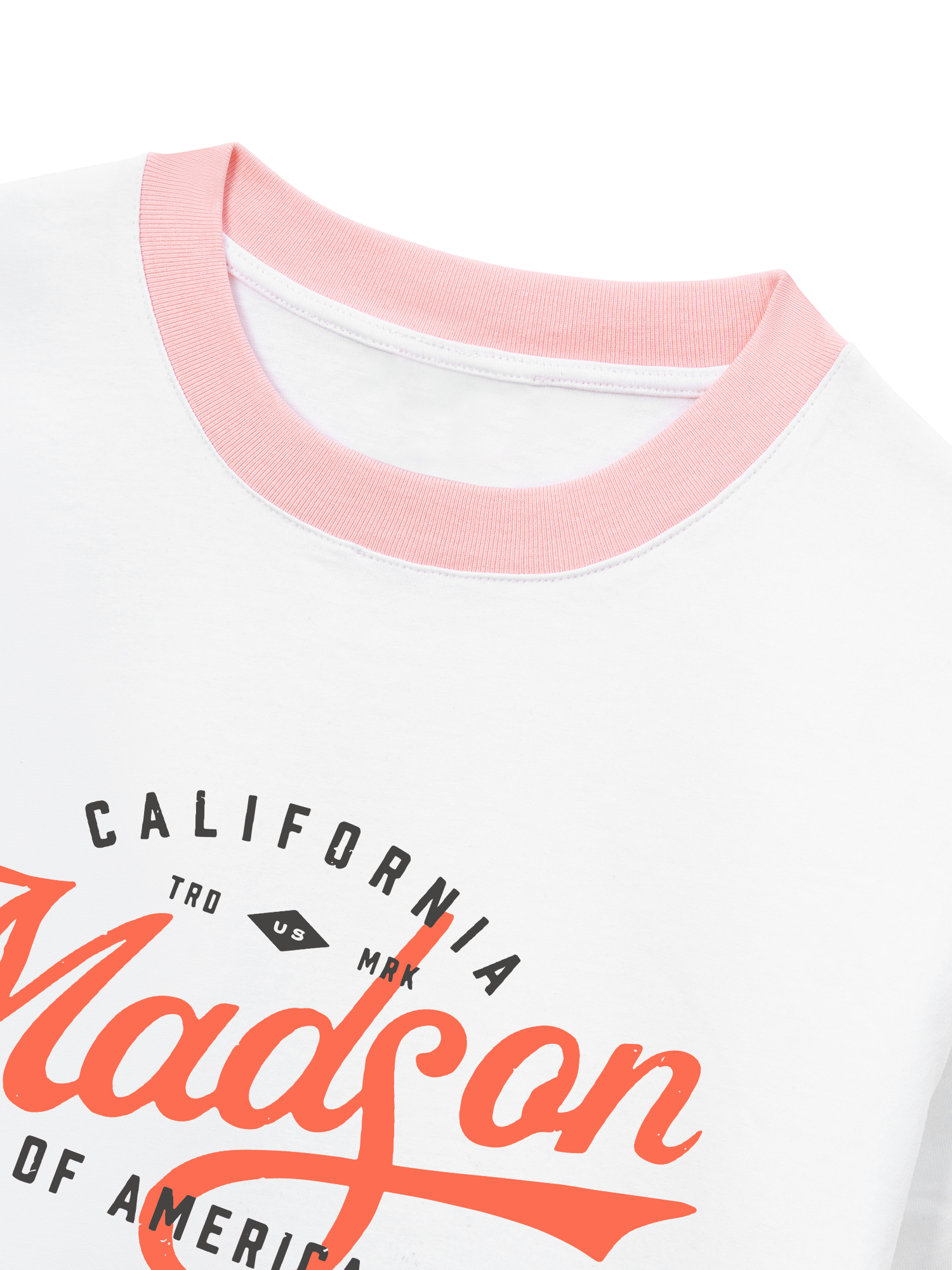 Áo Thun Ringer Relaxed Fit City Madson California