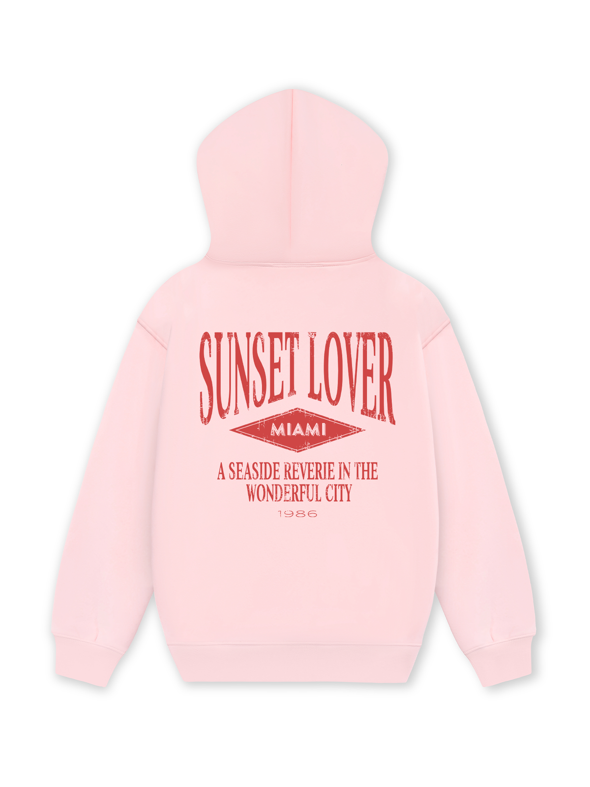 Áo Hoodie Nỉ Hai Da City Sunset Lover Miami