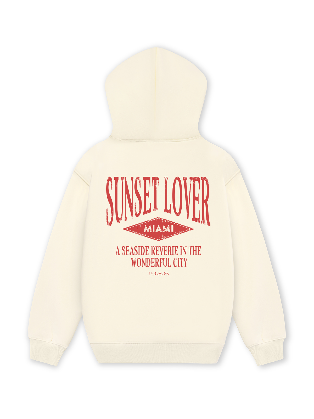 Áo Hoodie Nỉ Hai Da City Sunset Lover Miami