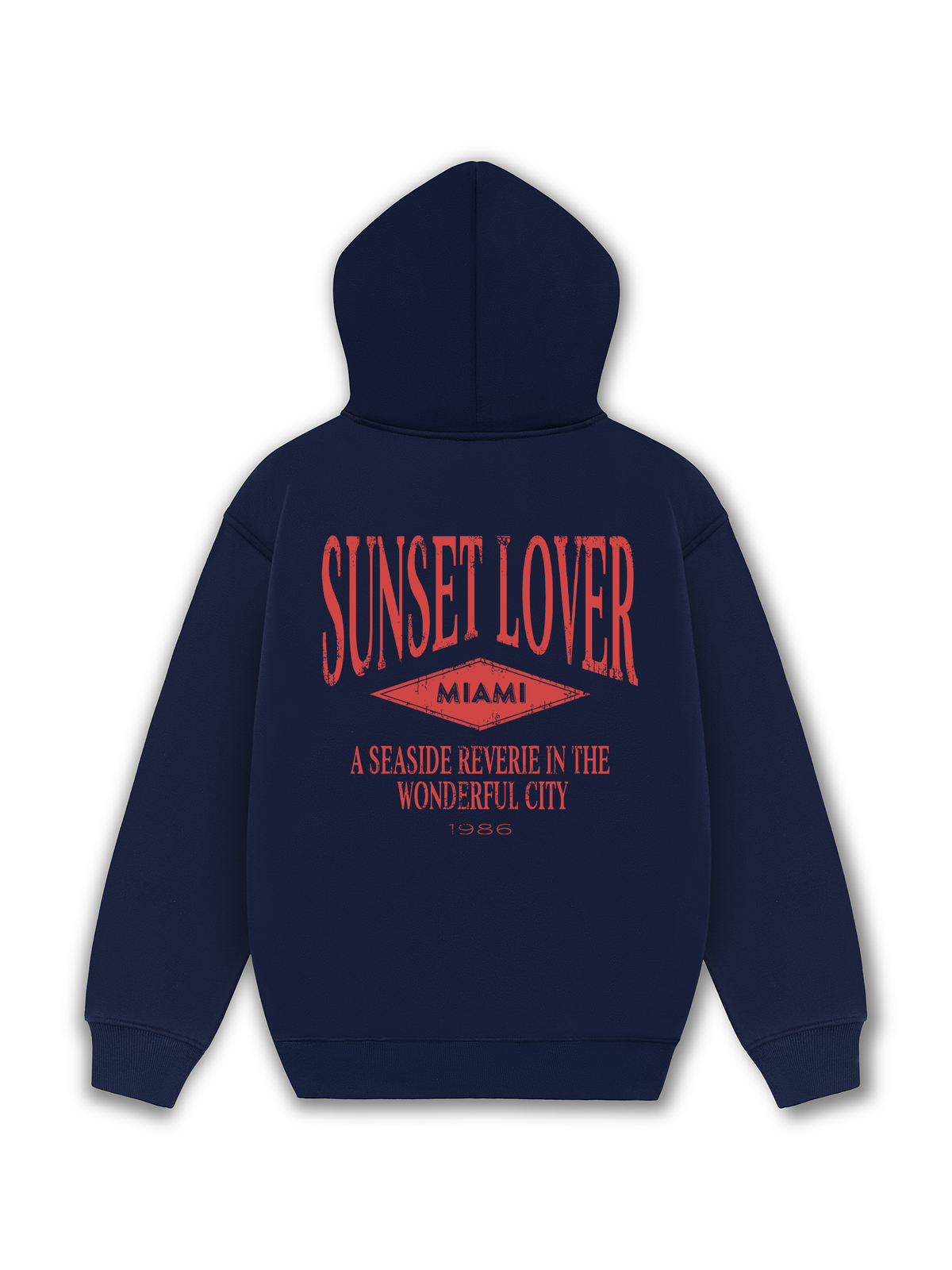 Áo Hoodie Nỉ Hai Da City Sunset Lover Miami