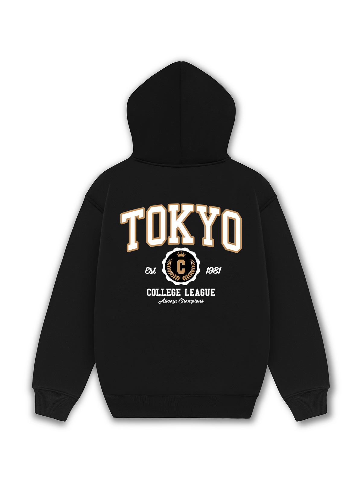 Áo Hoodie Nỉ Hai Da City Tokyo League