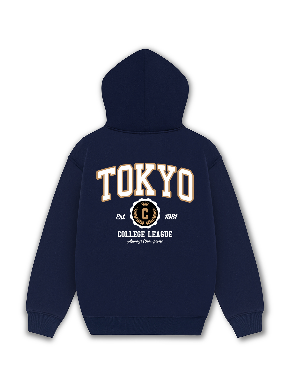 Áo Hoodie Nỉ Hai Da City Tokyo League