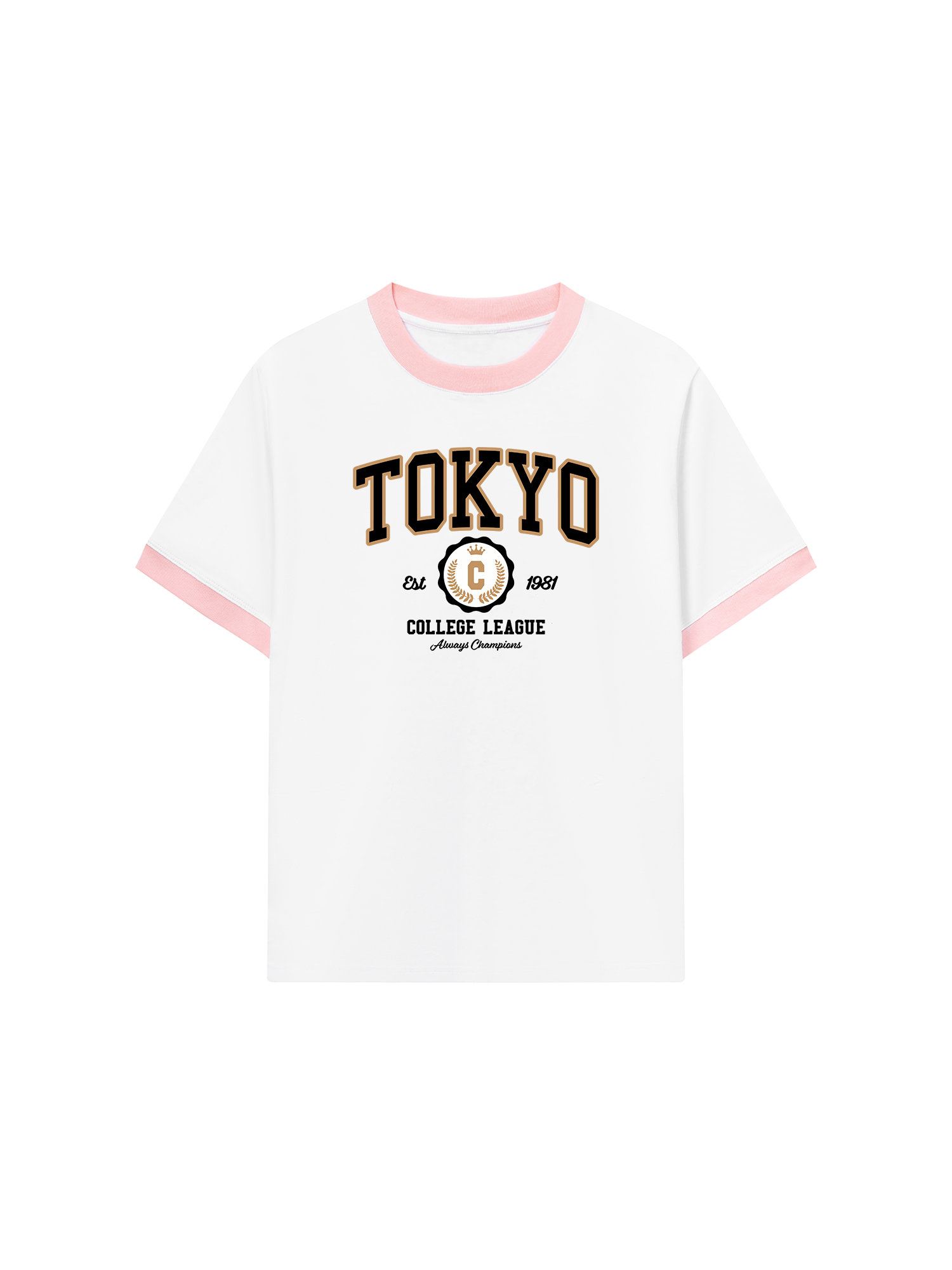 Áo Thun Ringer Relaxed Fit Tokyo League