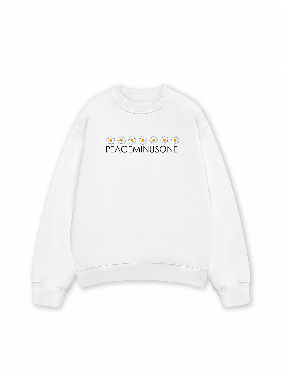 Áo Sweater Nỉ Hai Da Floral Daisy Line