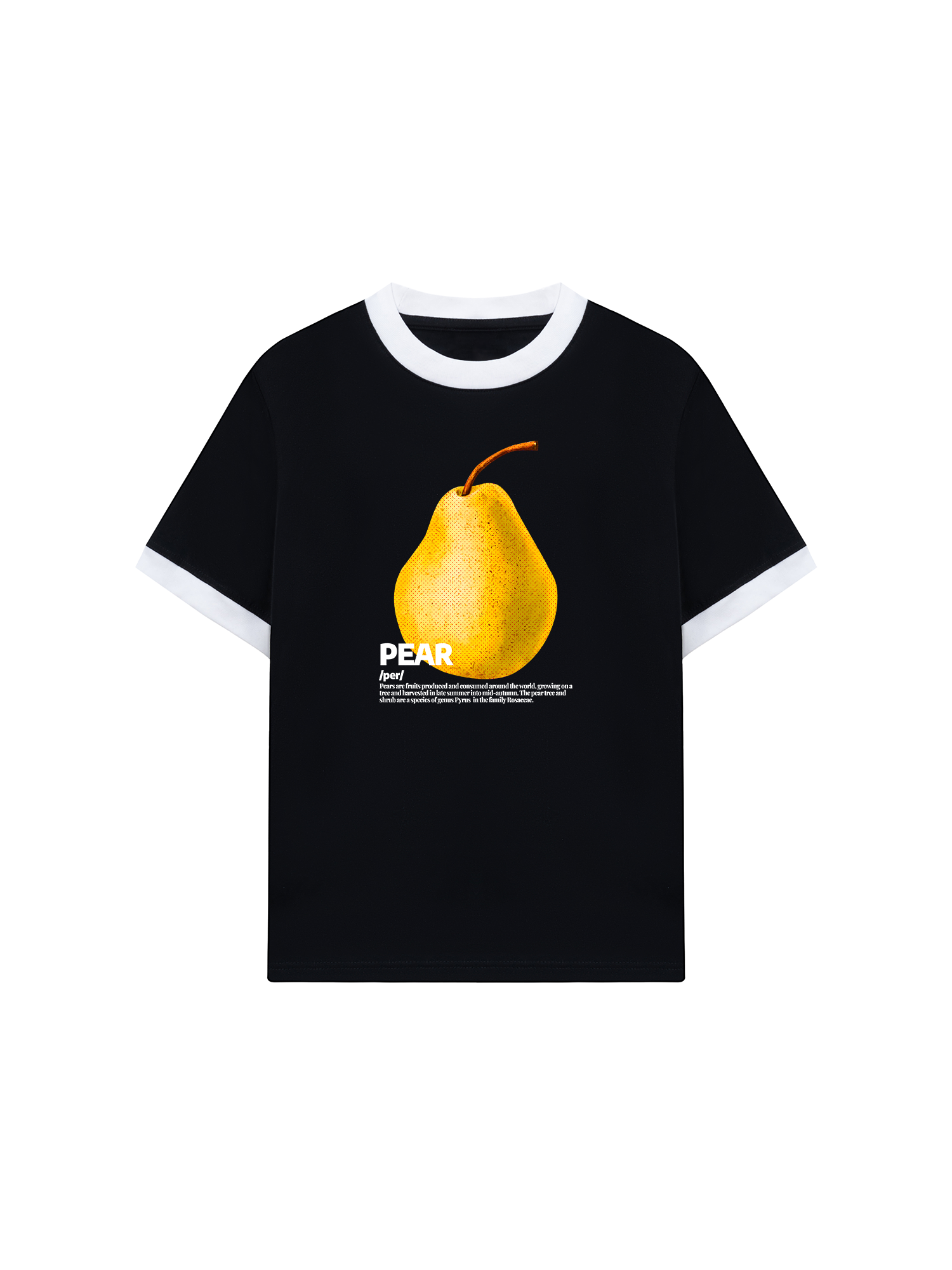 Áo Thun Ringer Relaxed Fit Tropical Pear Retro