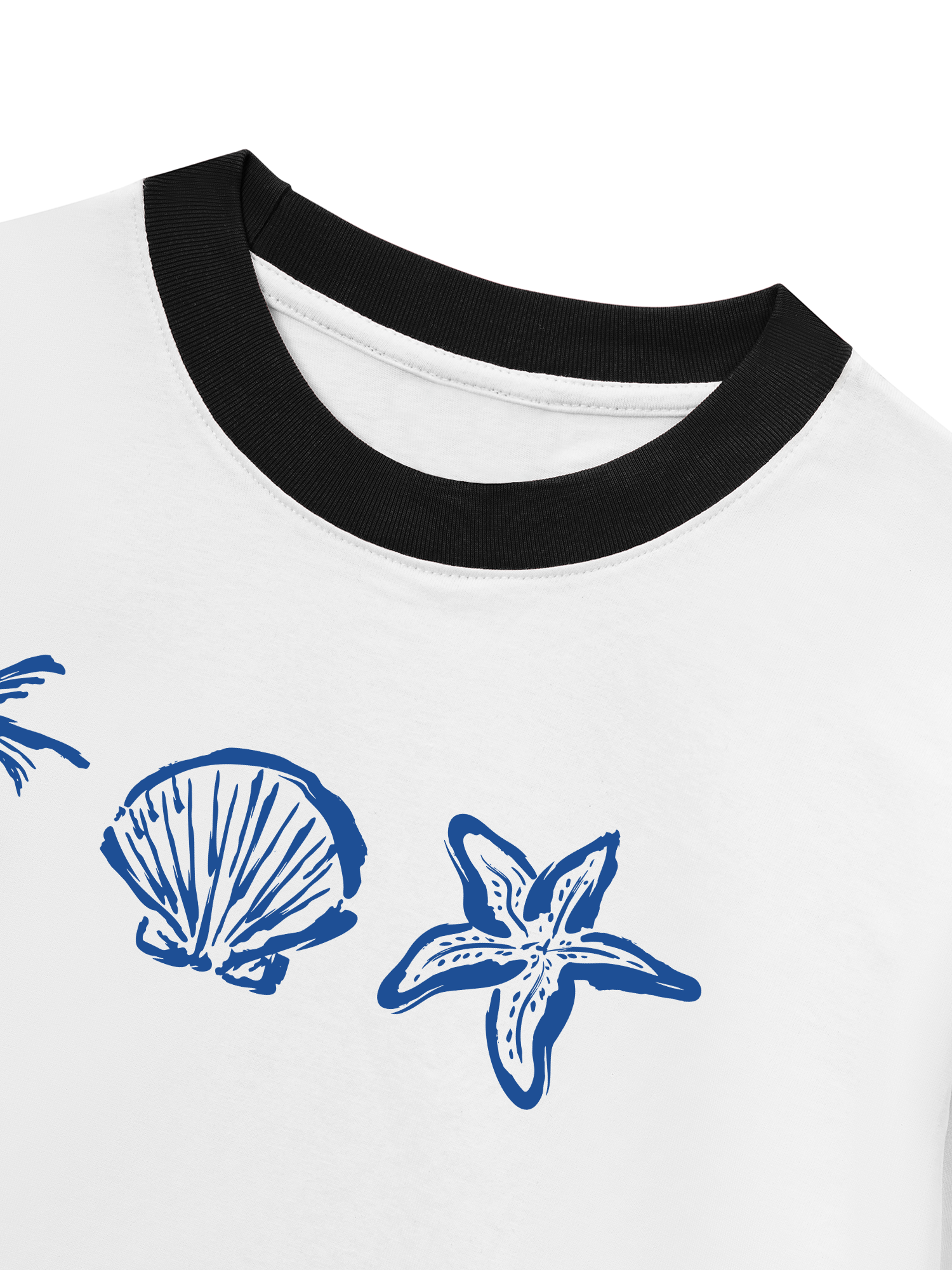 Áo Thun Ringer Relaxed Fit Tropical Sea You Soon