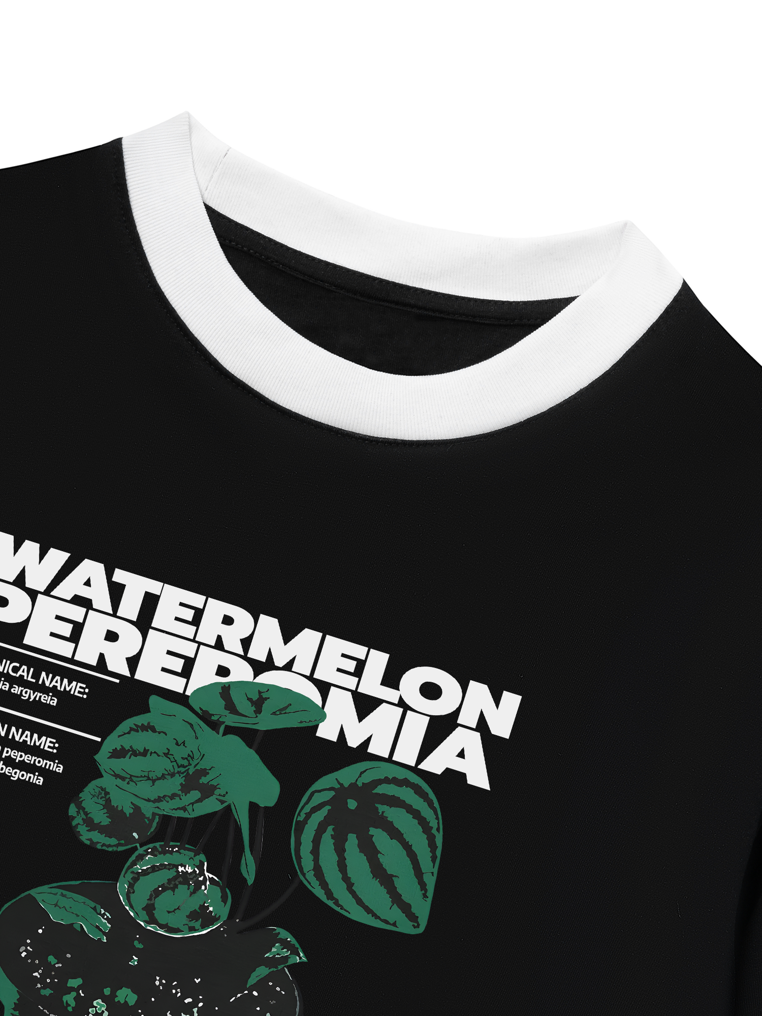 Áo Thun Ringer Relaxed Fit Tropical Watermelon Pereromia