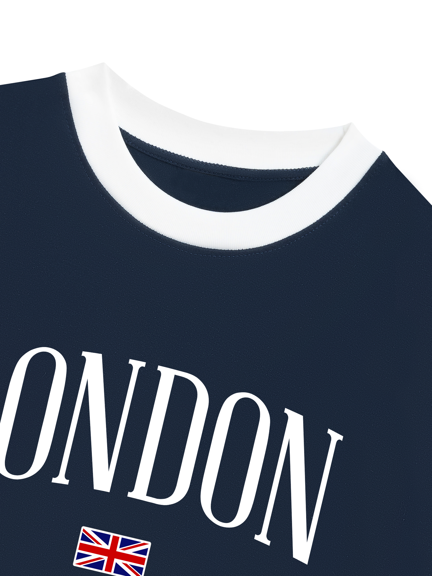 Áo Thun Ringer Relaxed Fit London England Classic