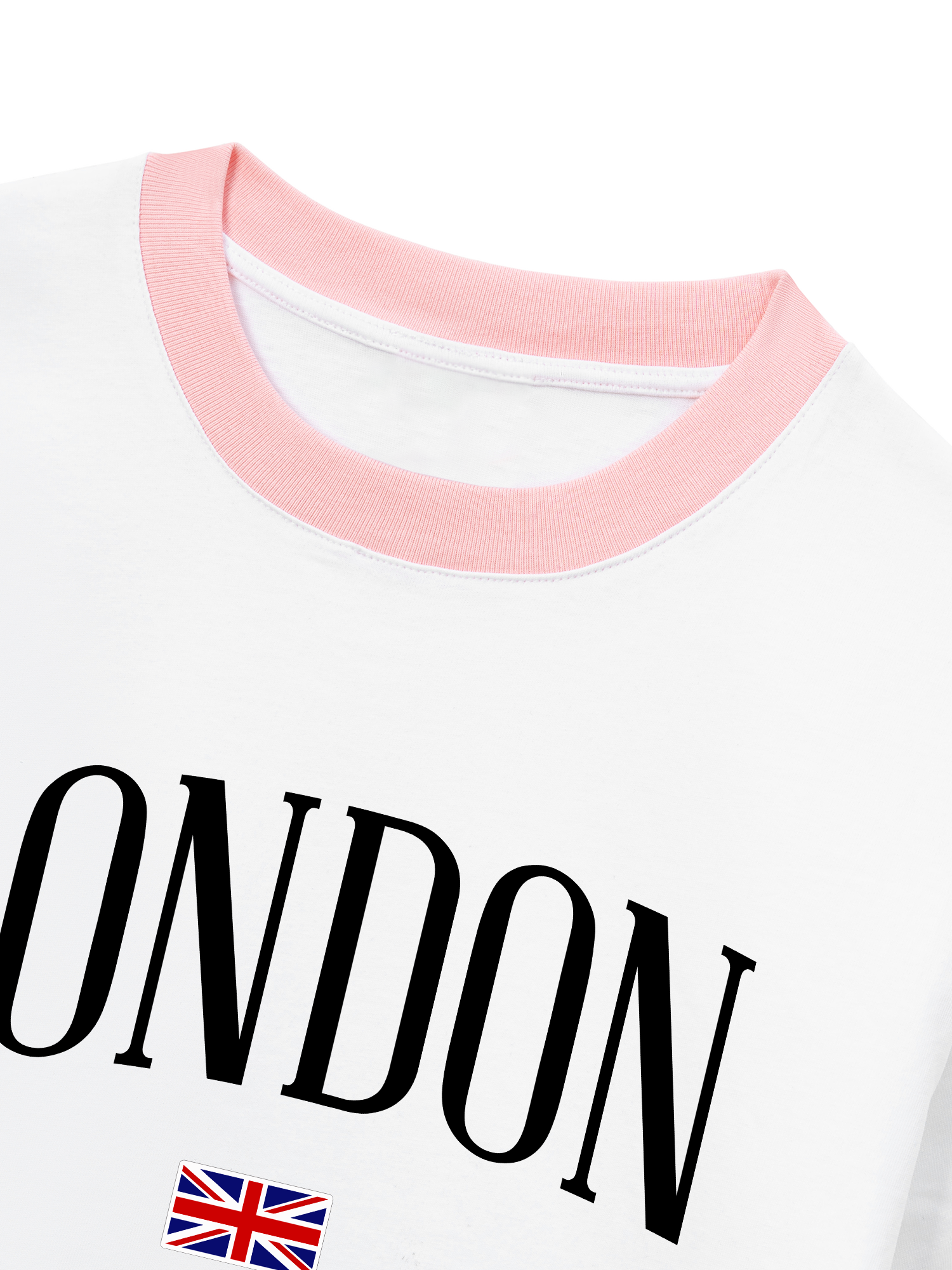 Áo Thun Ringer Relaxed Fit London England Classic