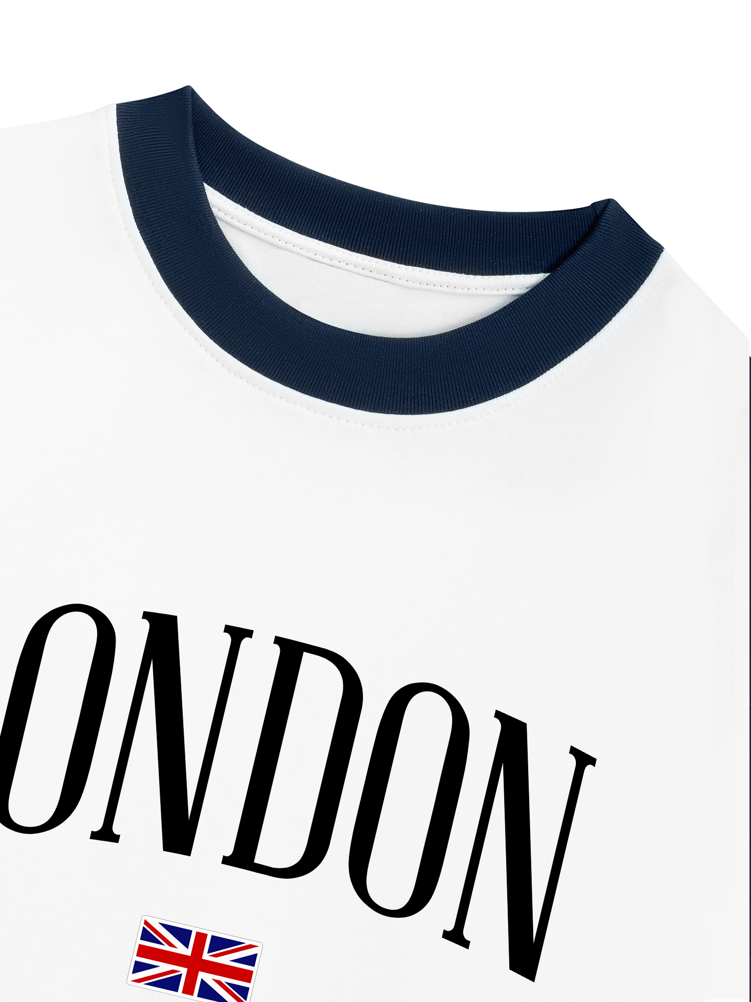 Áo Thun Ringer Relaxed Fit London England Classic