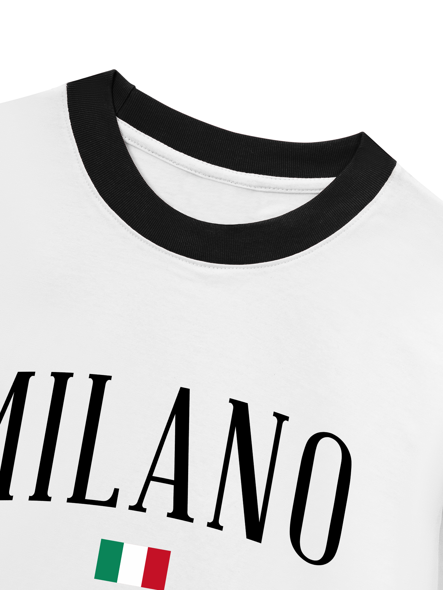Áo Thun Ringer Relaxed Fit Milano Italia Classic