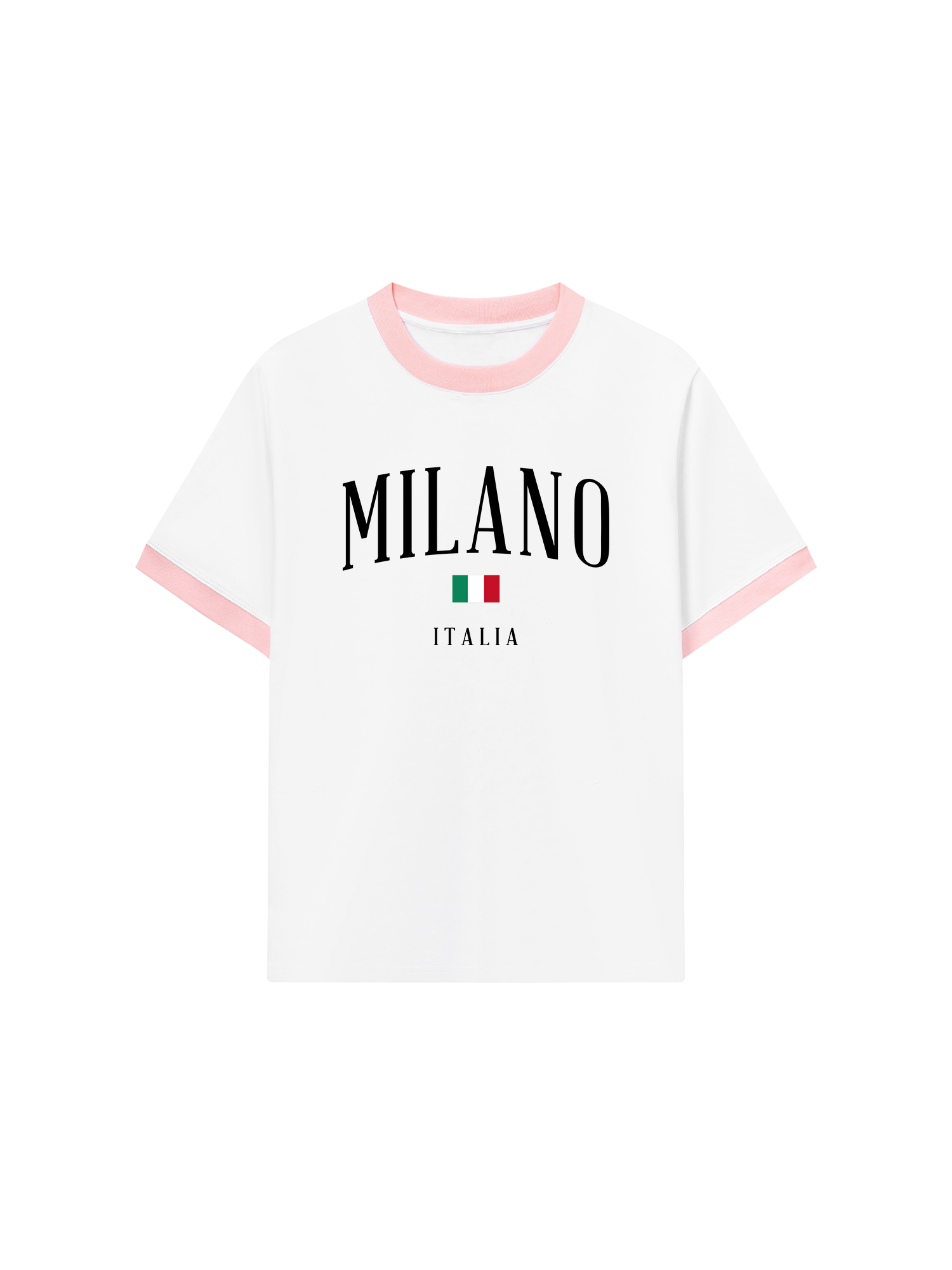 Áo Thun Ringer Relaxed Fit Milano Italia Classic
