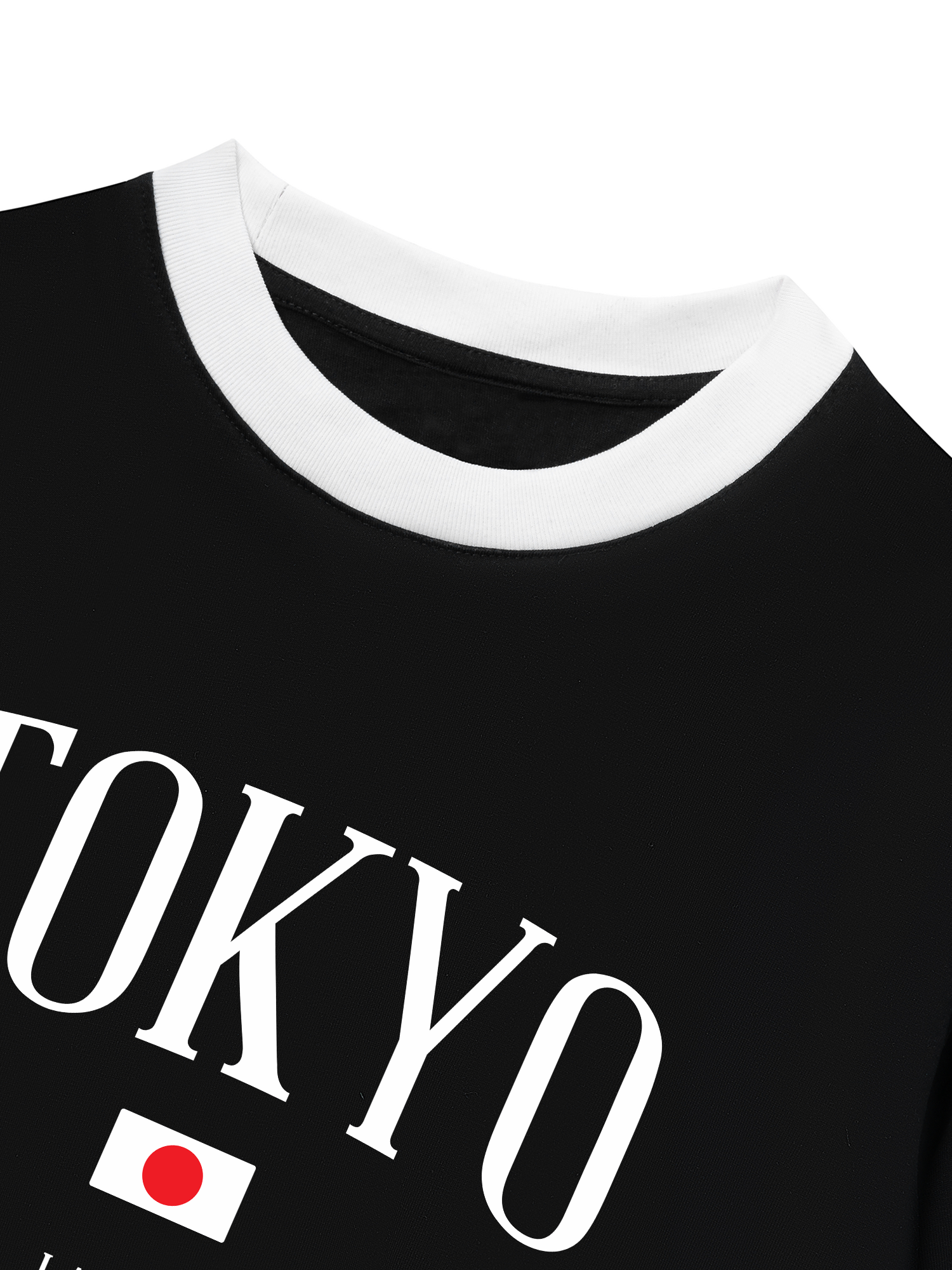 Áo Thun Ringer Relaxed Fit Tokyo Japan Classic