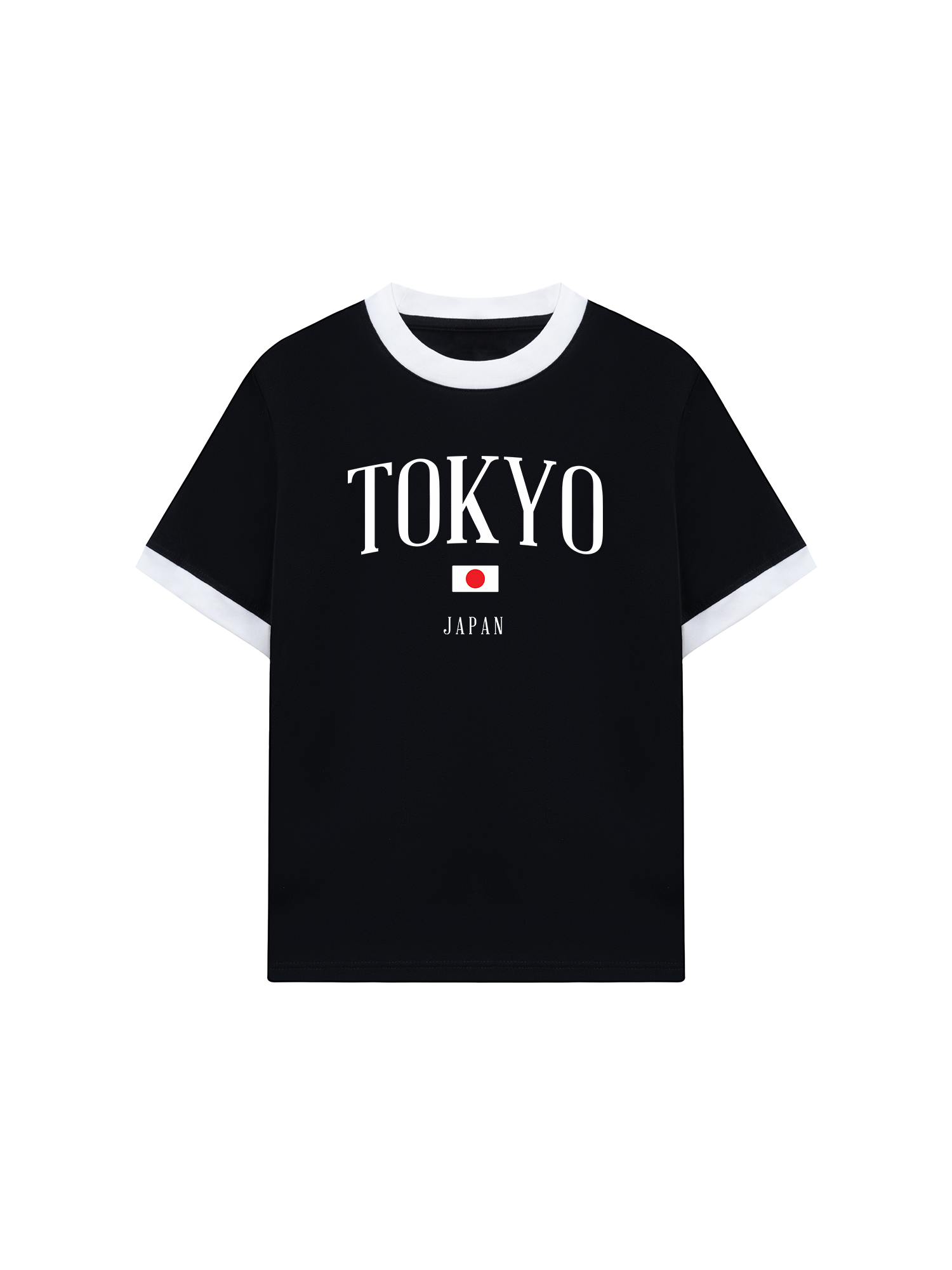 Áo Thun Ringer Relaxed Fit Tokyo Japan Classic