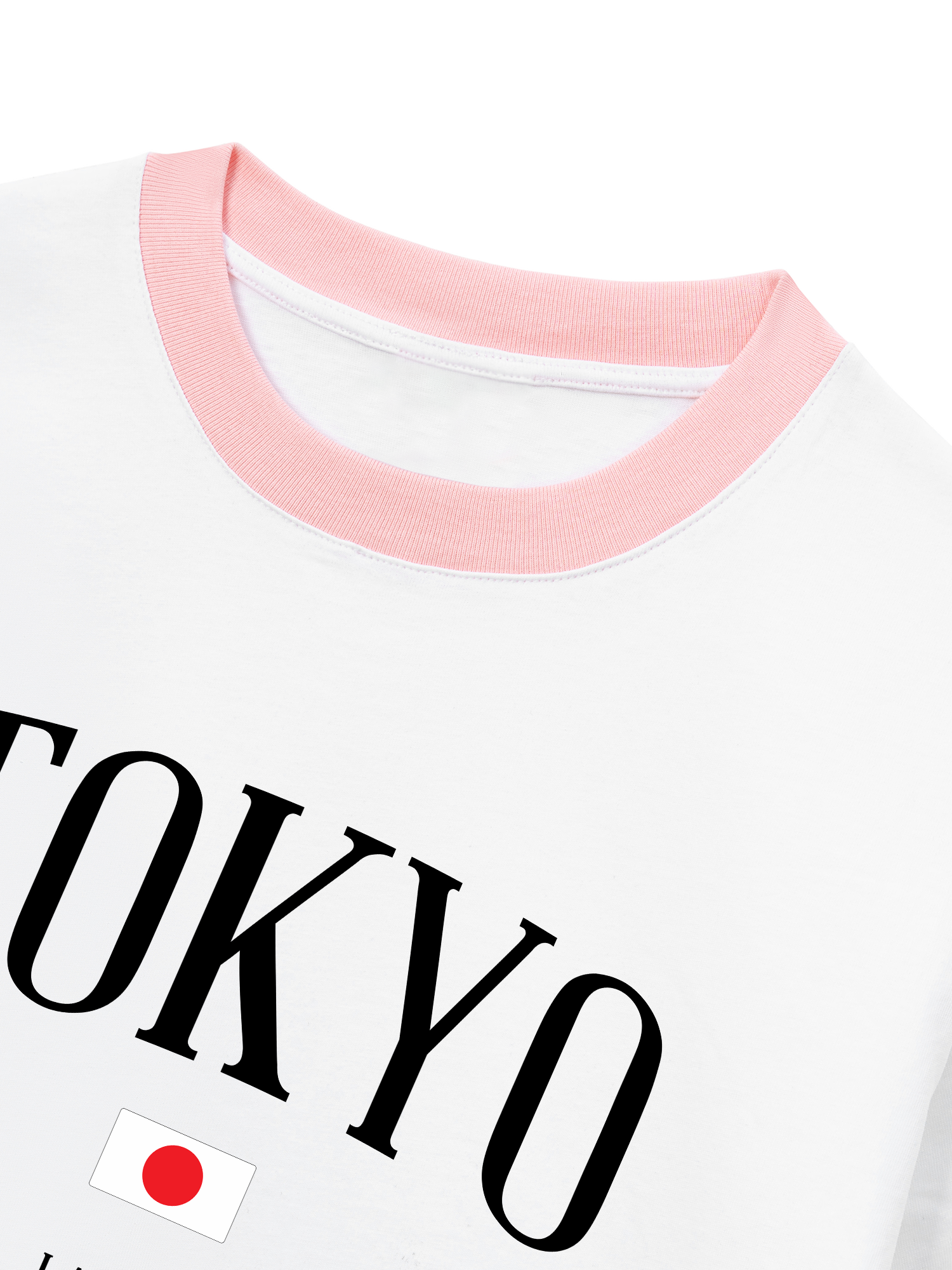 Áo Thun Ringer Relaxed Fit Tokyo Japan Classic