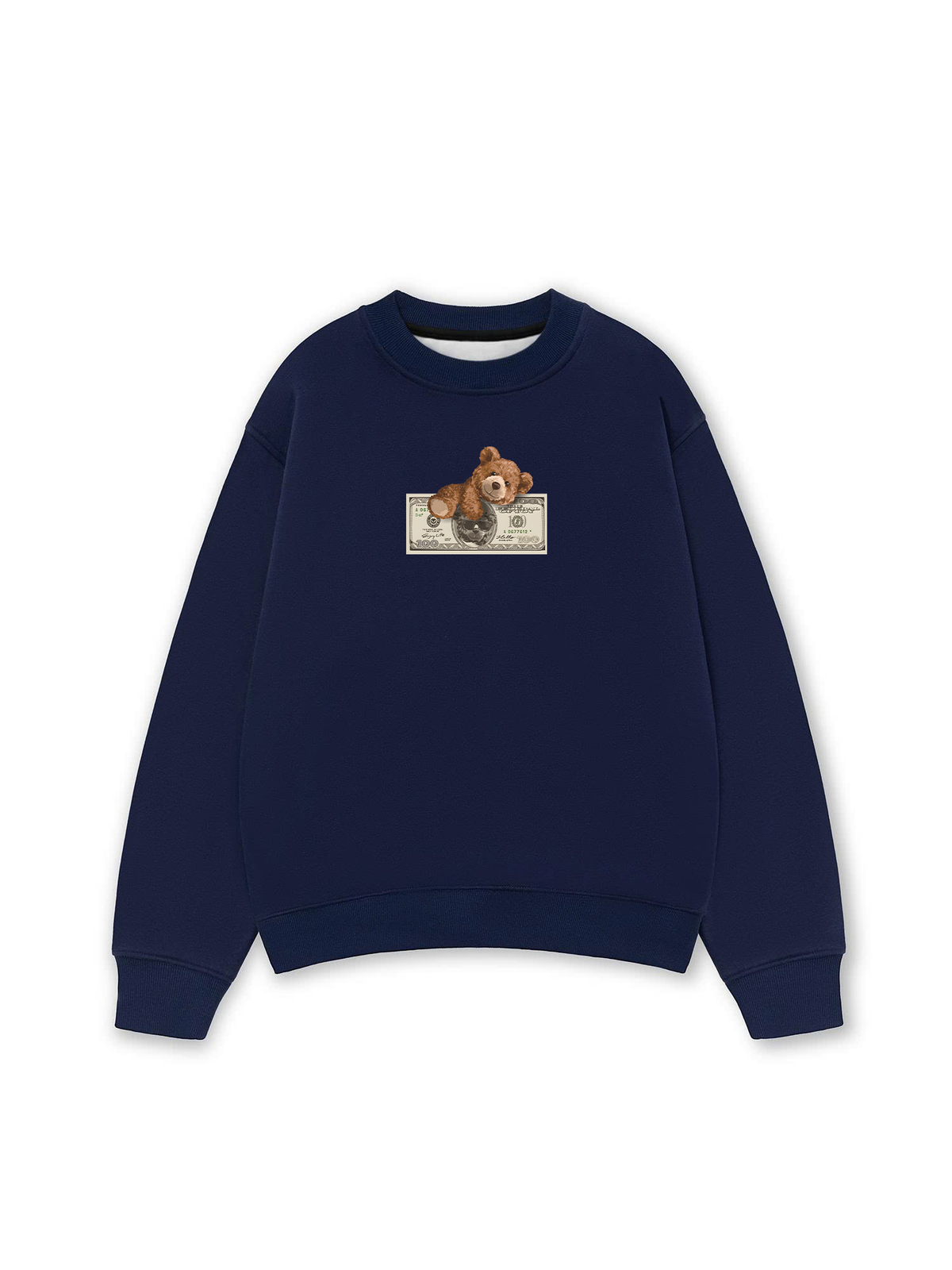 Áo Sweater Nỉ Hai Da Teddy Dolar