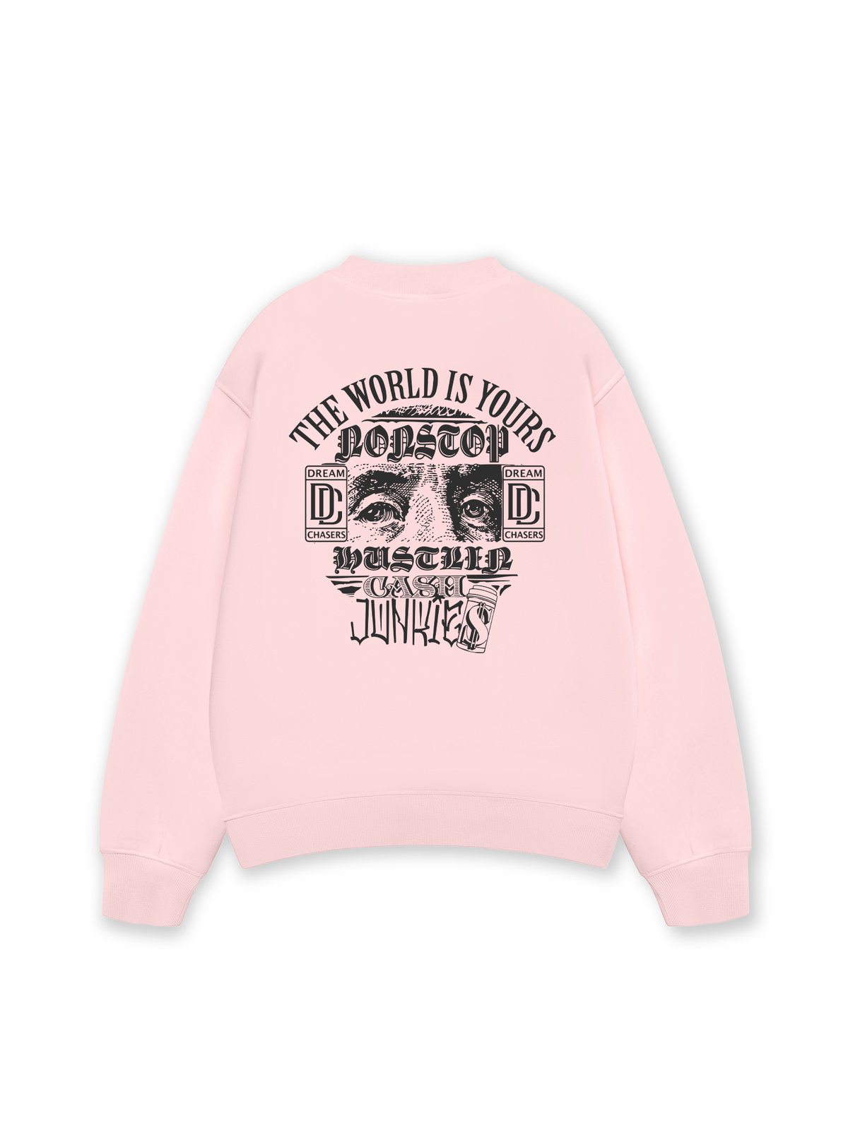 Áo Sweater Nỉ Hai Da The World Is Your
