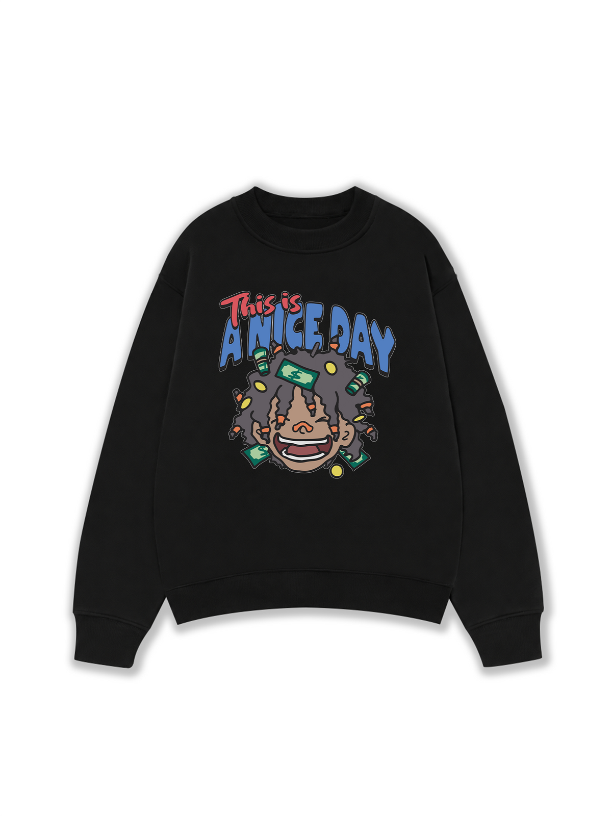 Áo Sweater Nỉ Hai Da This Is A Nice Day