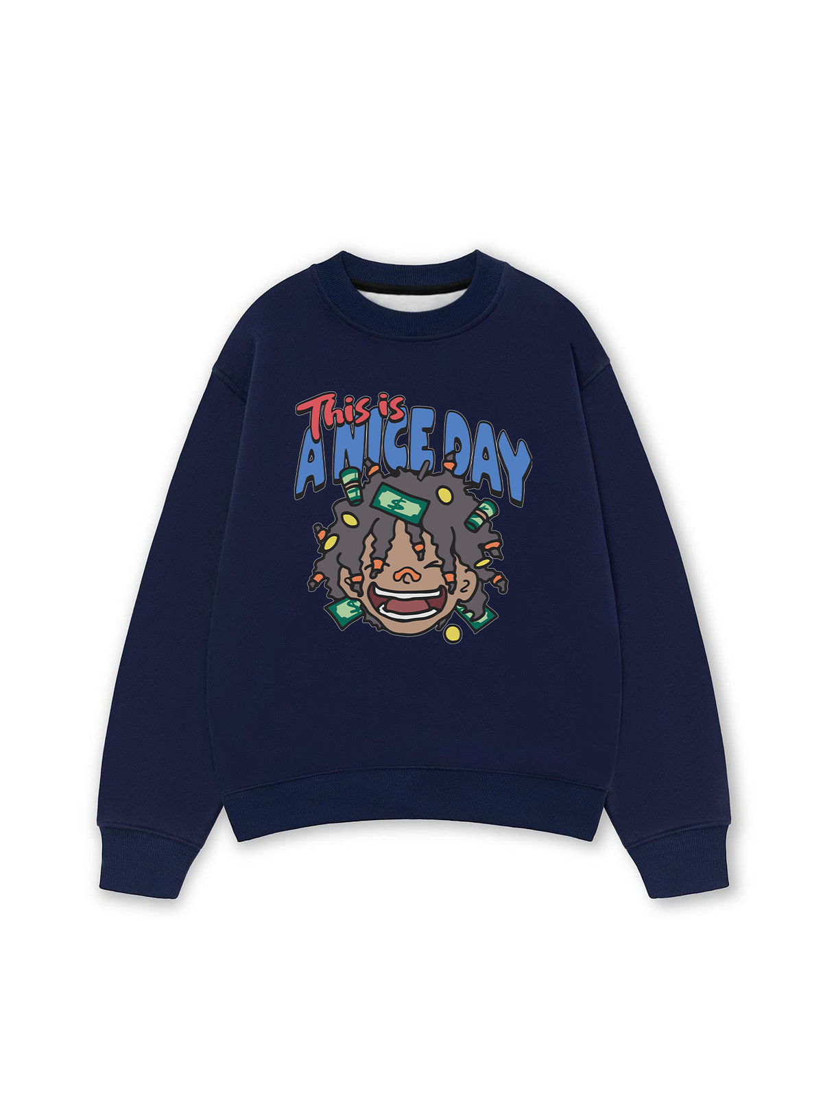 Áo Sweater Nỉ Hai Da This Is A Nice Day