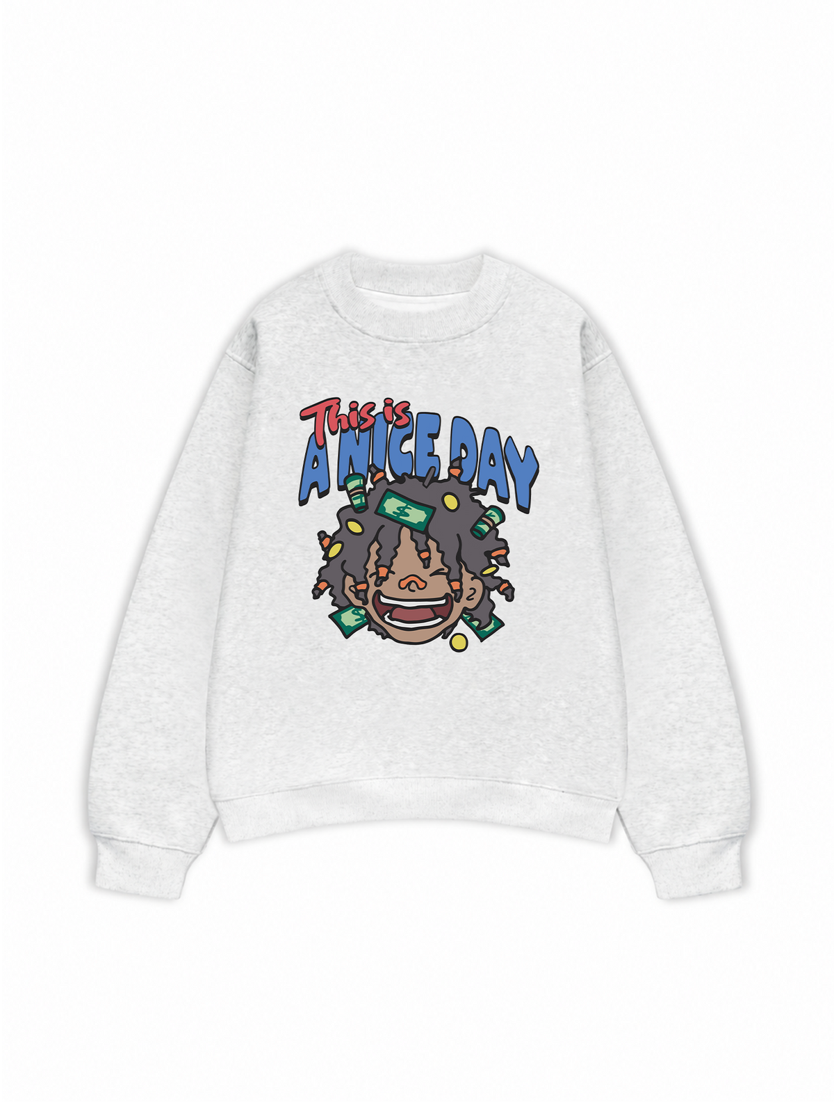 Áo Sweater Nỉ Hai Da This Is A Nice Day