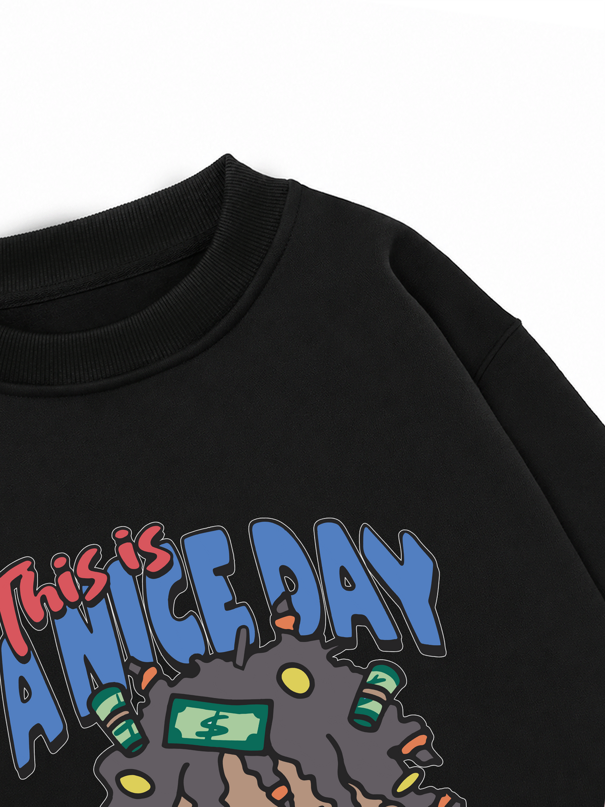 Áo Sweater Nỉ Hai Da This Is A Nice Day