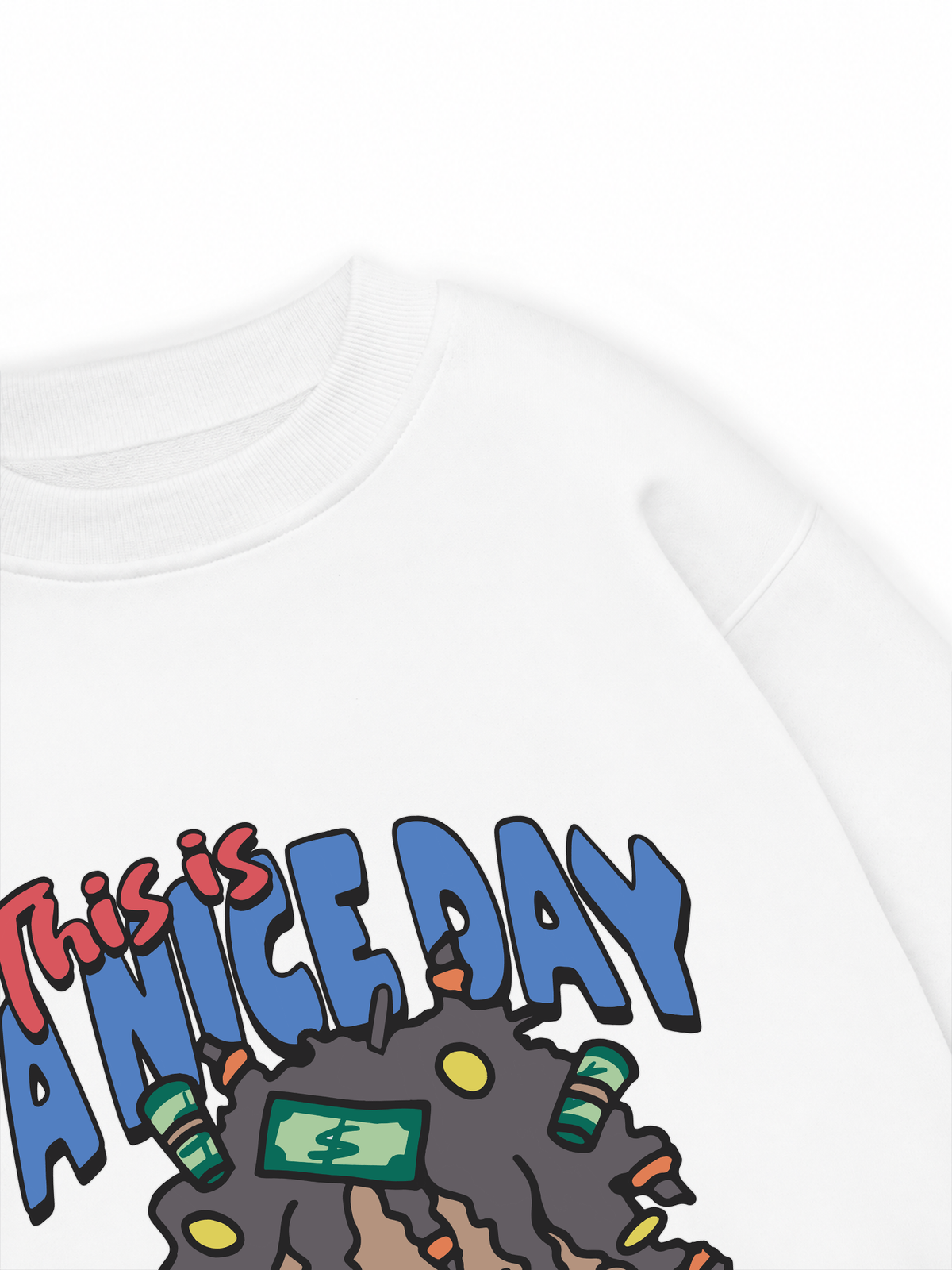 Áo Sweater Nỉ Hai Da This Is A Nice Day
