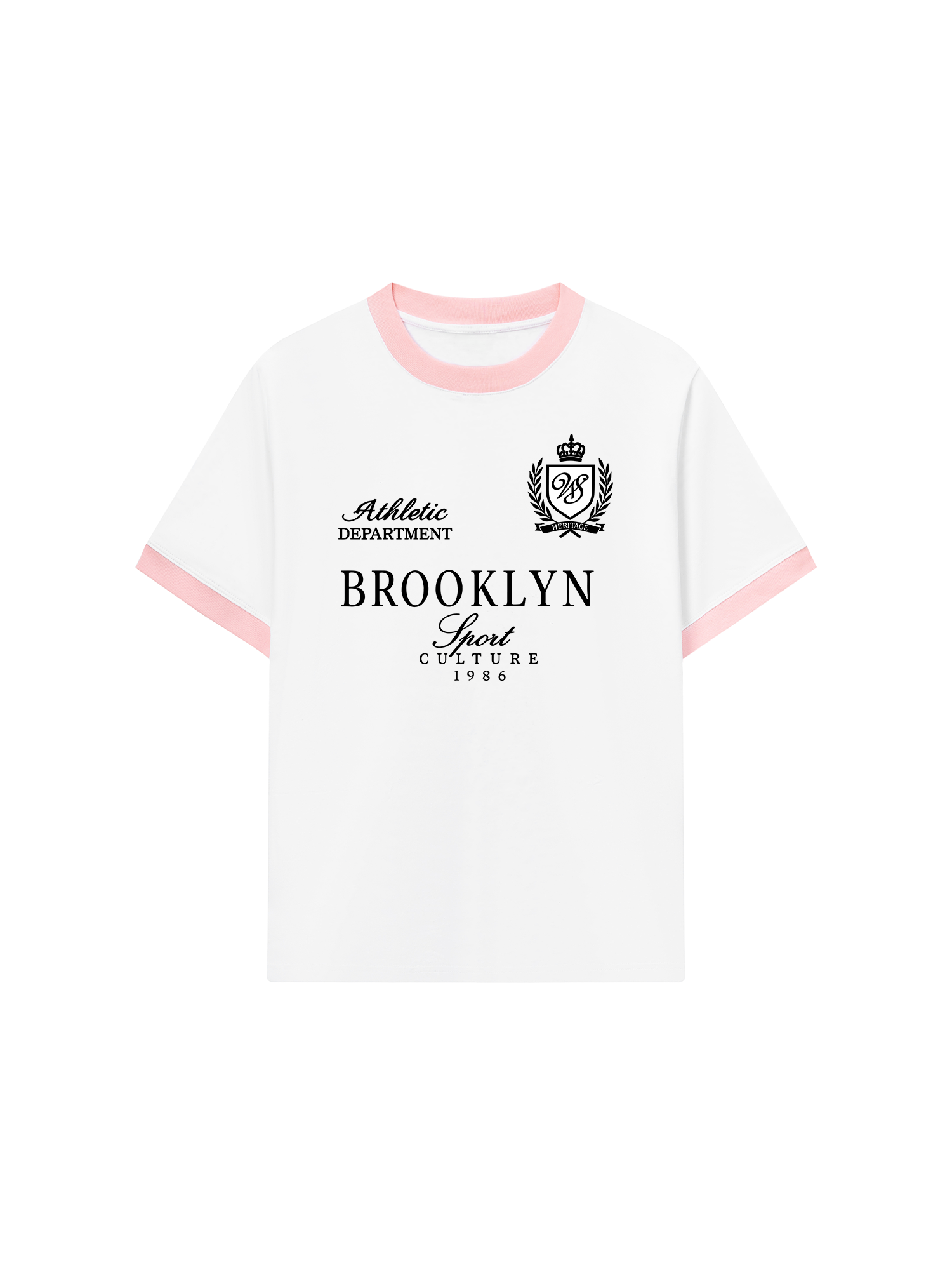 Áo Thun Ringer Relaxed Fit Brooklyn Sport Culture