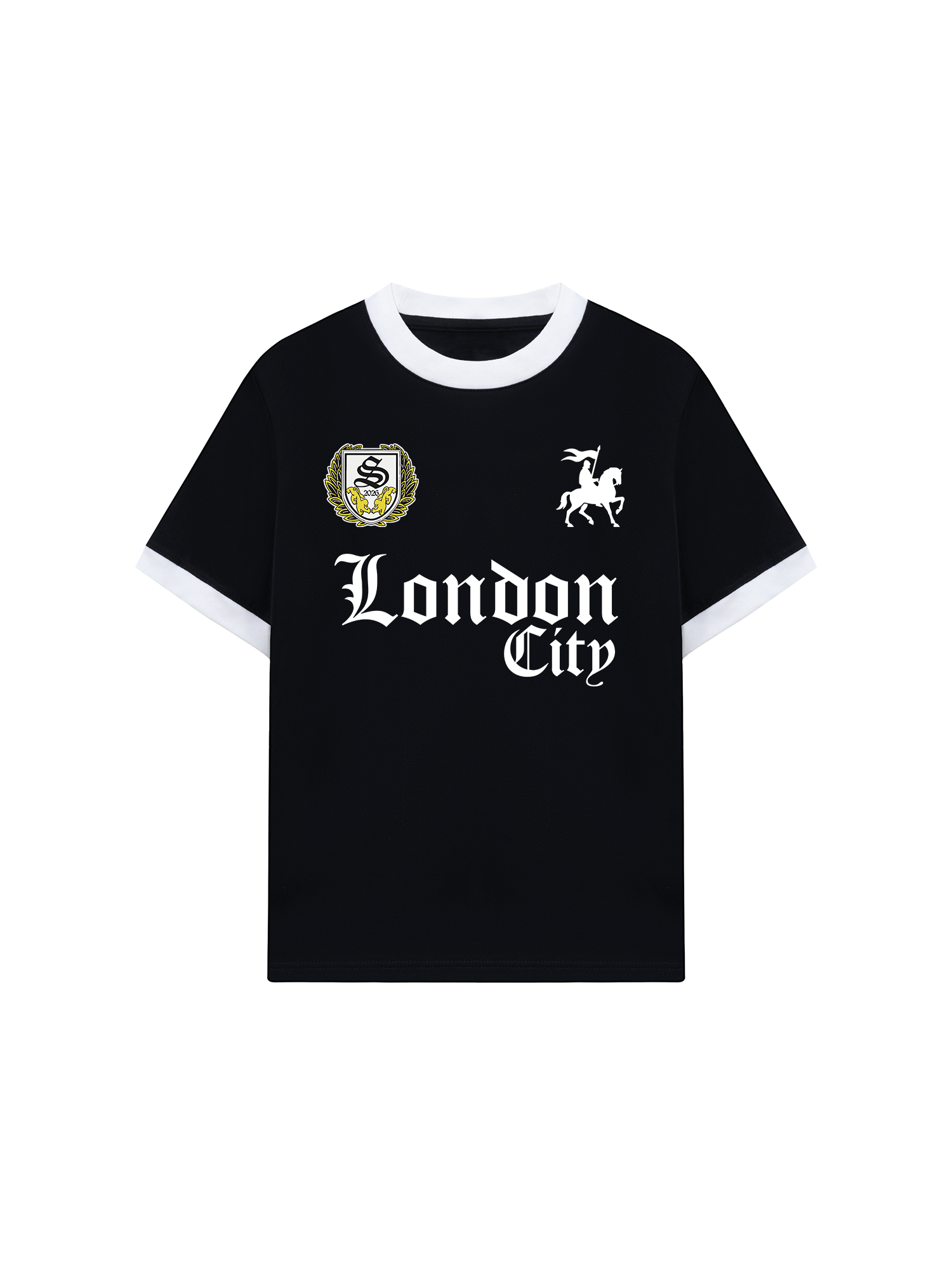 Áo Thun Ringer Relaxed Fit Classic London City