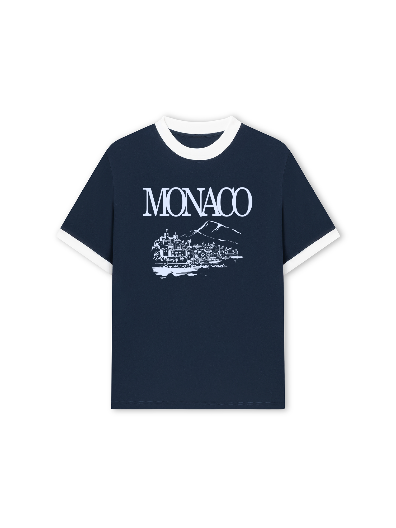 Áo Thun Ringer Relaxed Fit The Monaco Estate