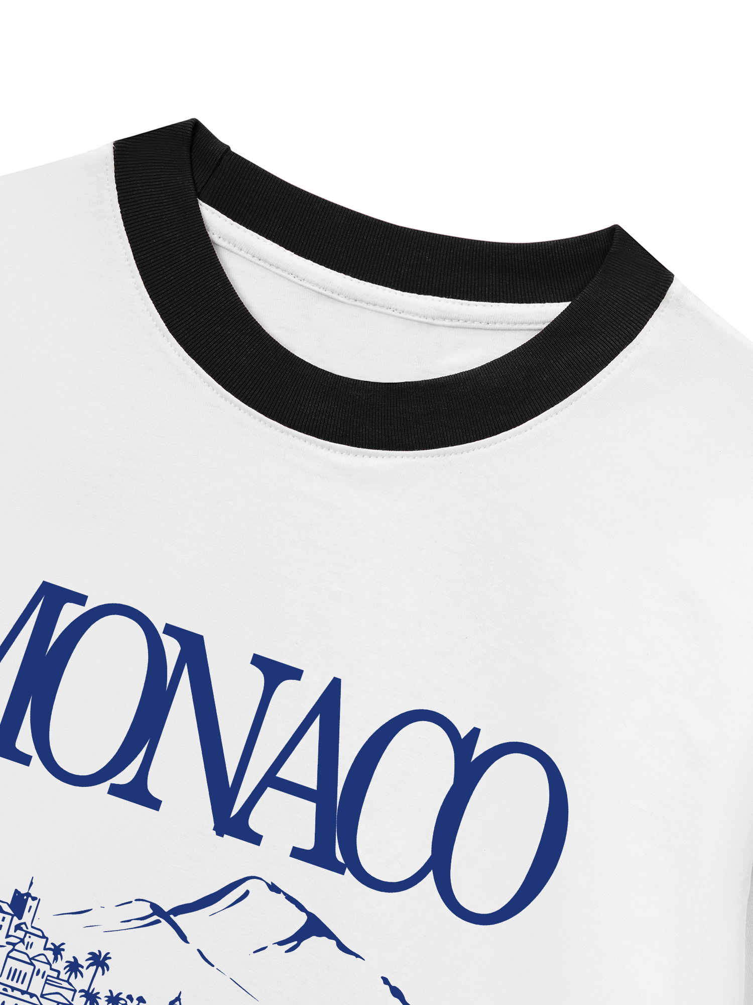 Áo Thun Ringer Relaxed Fit The Monaco Estate