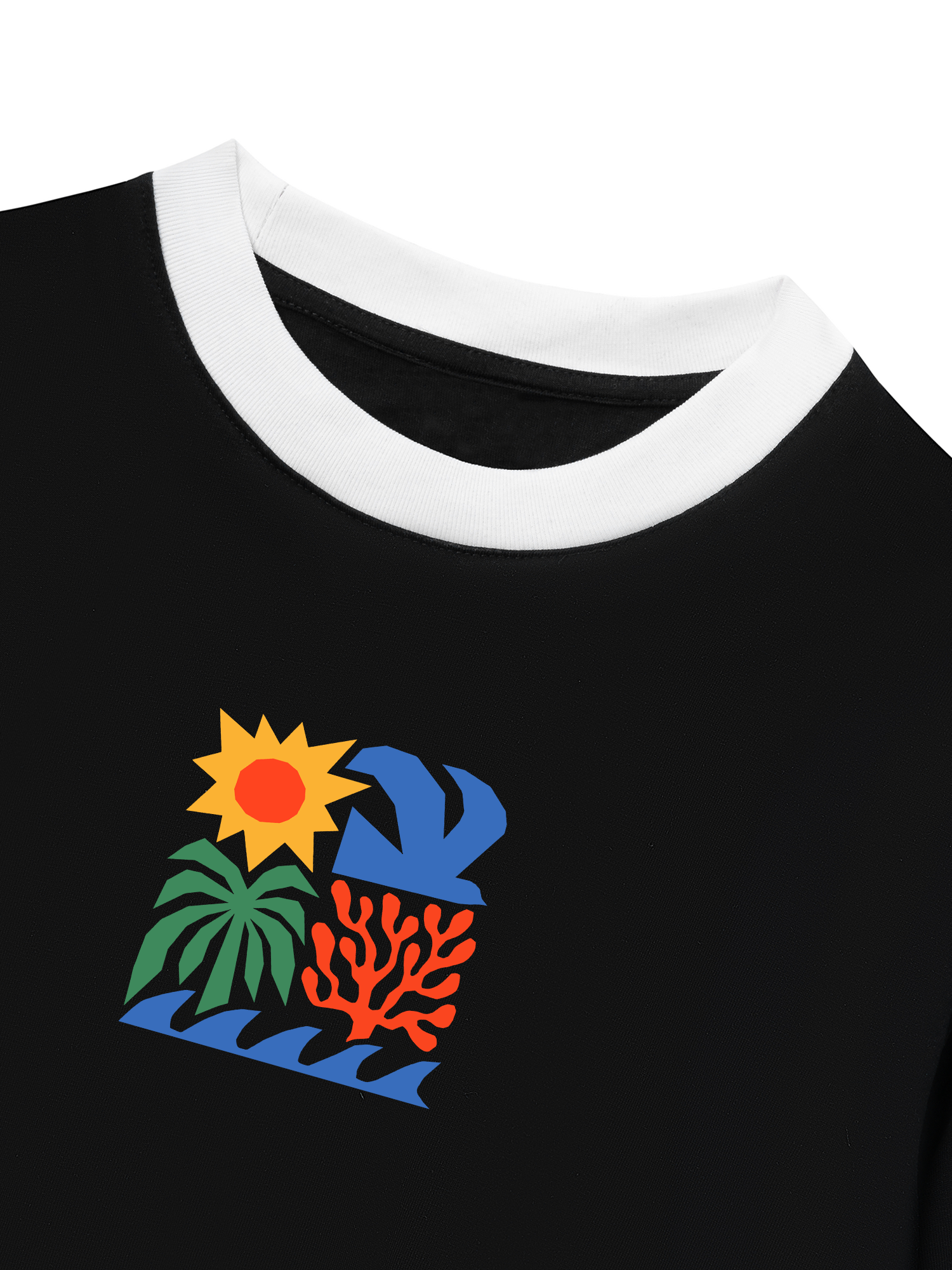 Áo Thun Ringer Relaxed Fit Tropicoast View