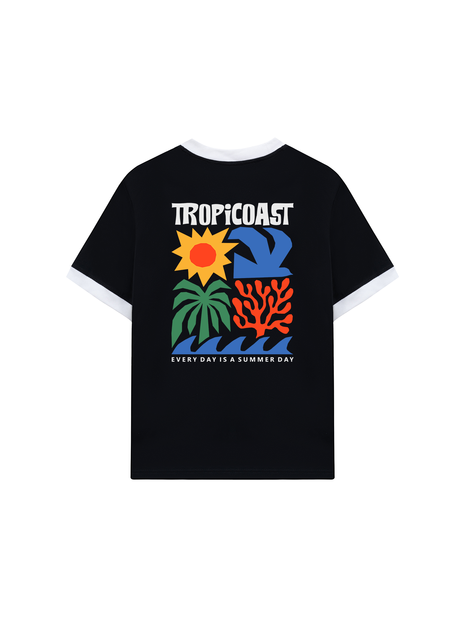 Áo Thun Ringer Relaxed Fit Tropicoast View