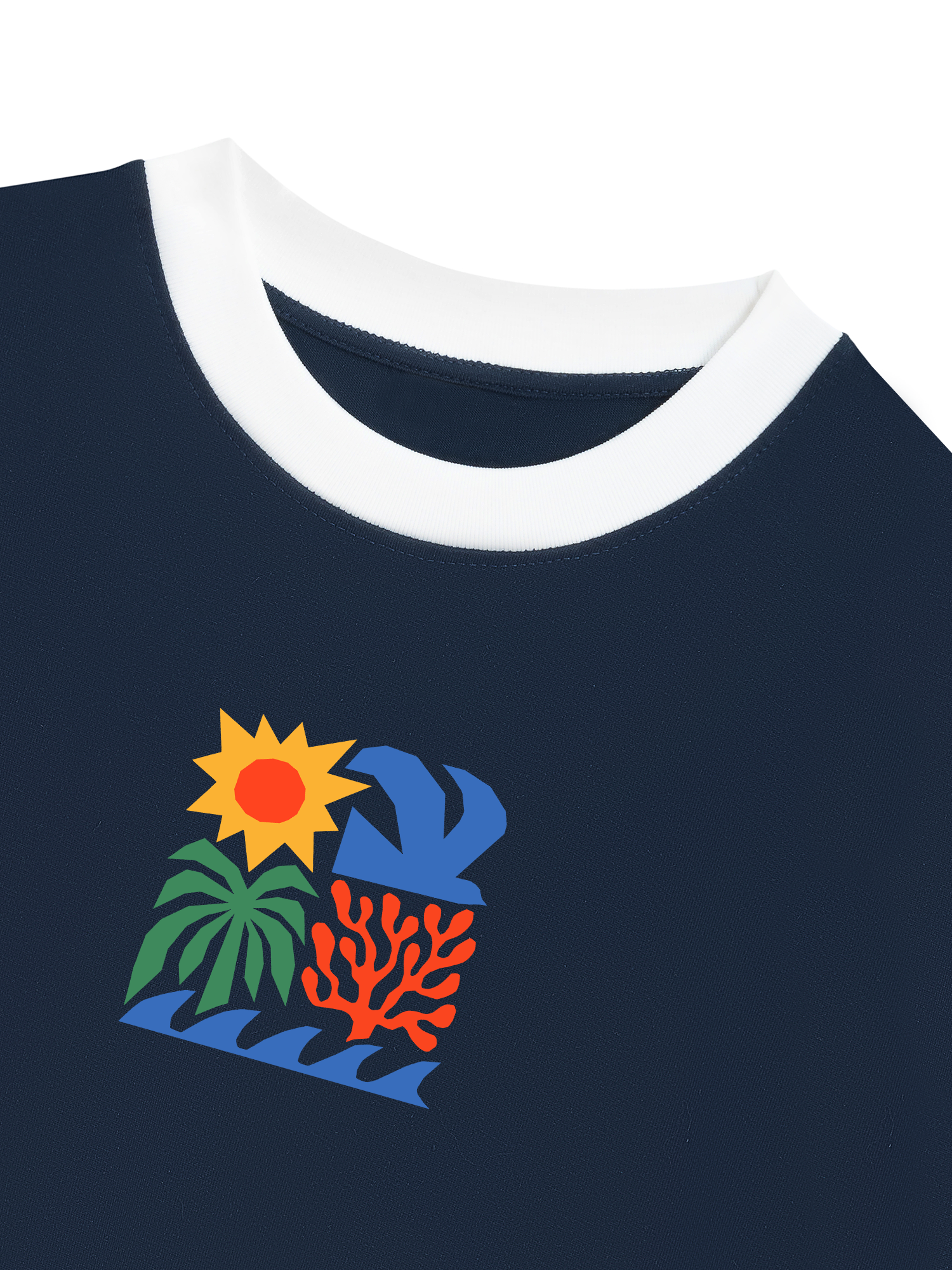 Áo Thun Ringer Relaxed Fit Tropicoast View