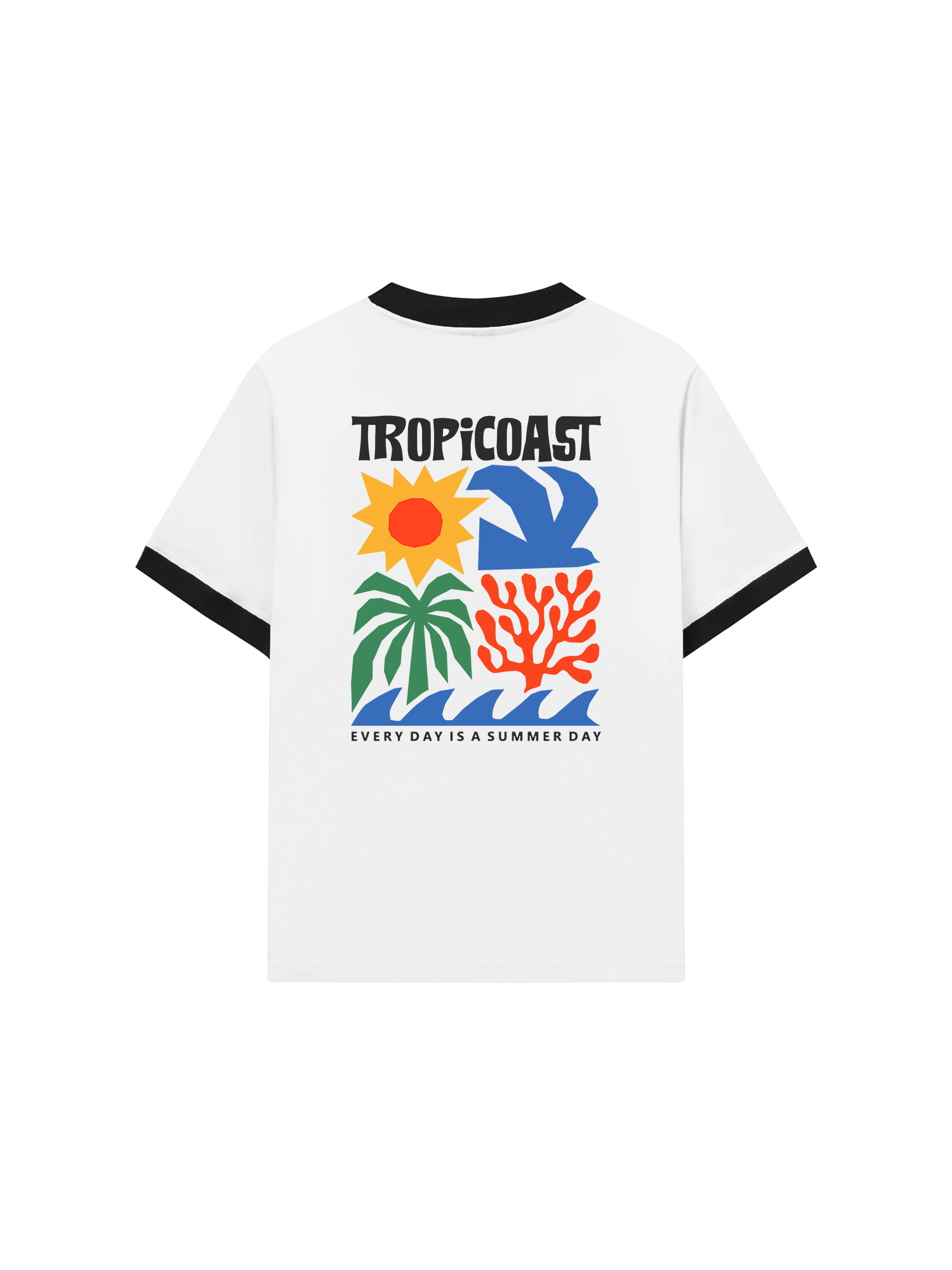 Áo Thun Ringer Relaxed Fit Tropicoast View