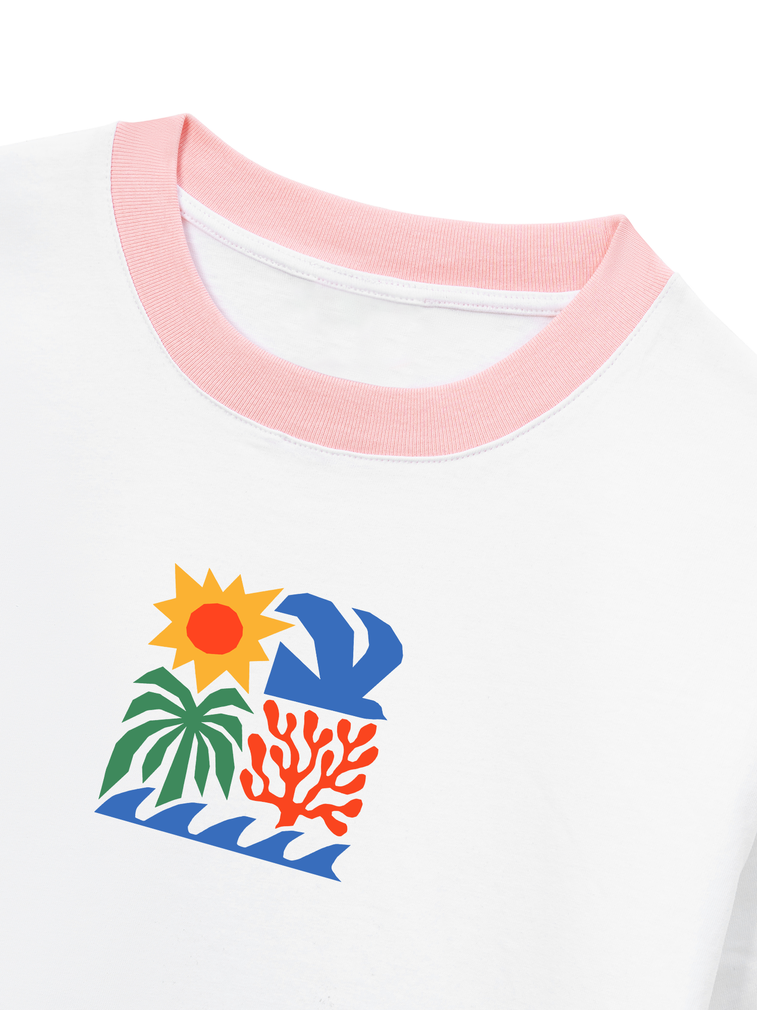 Áo Thun Ringer Relaxed Fit Tropicoast View
