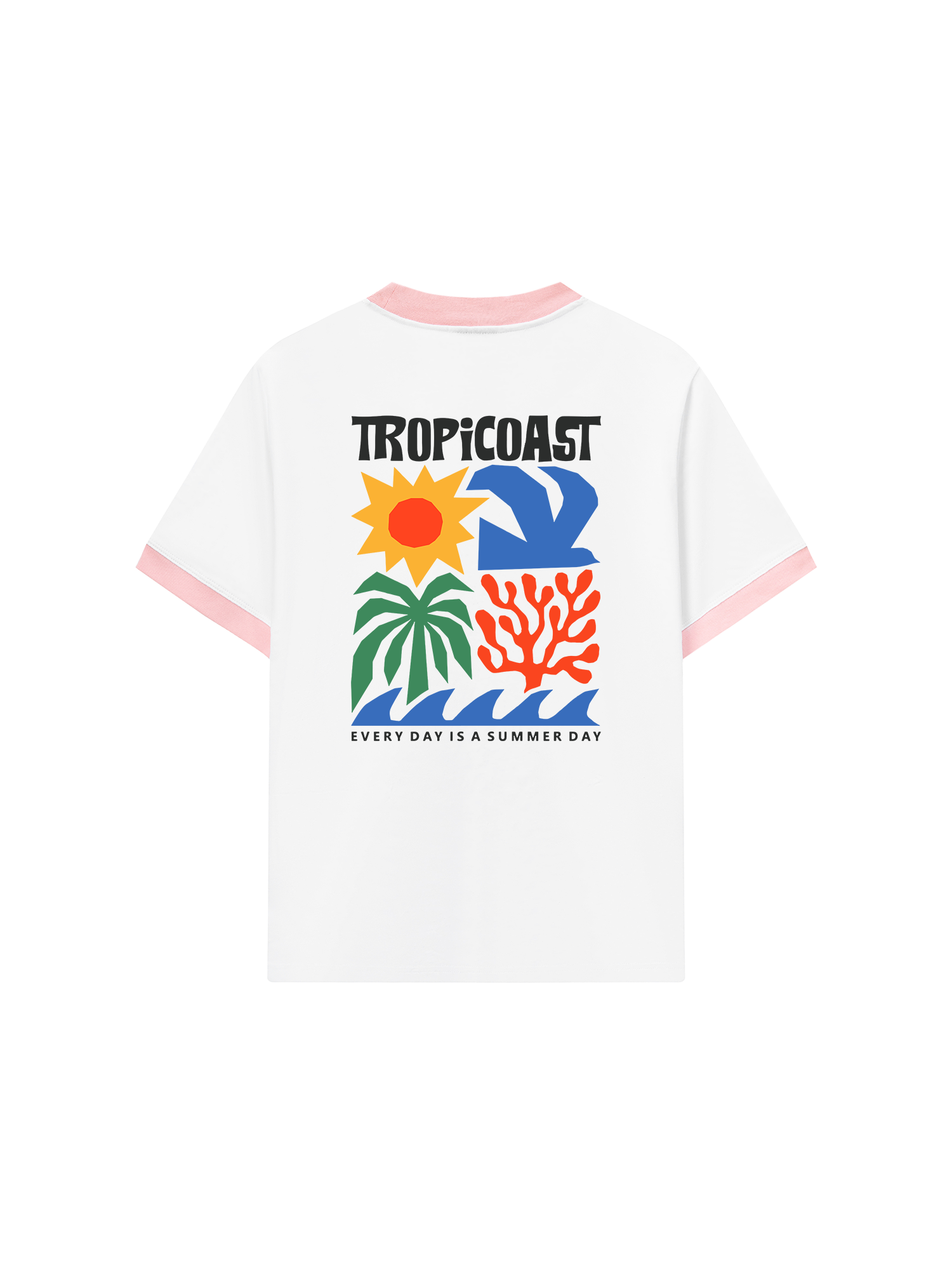 Áo Thun Ringer Relaxed Fit Tropicoast View